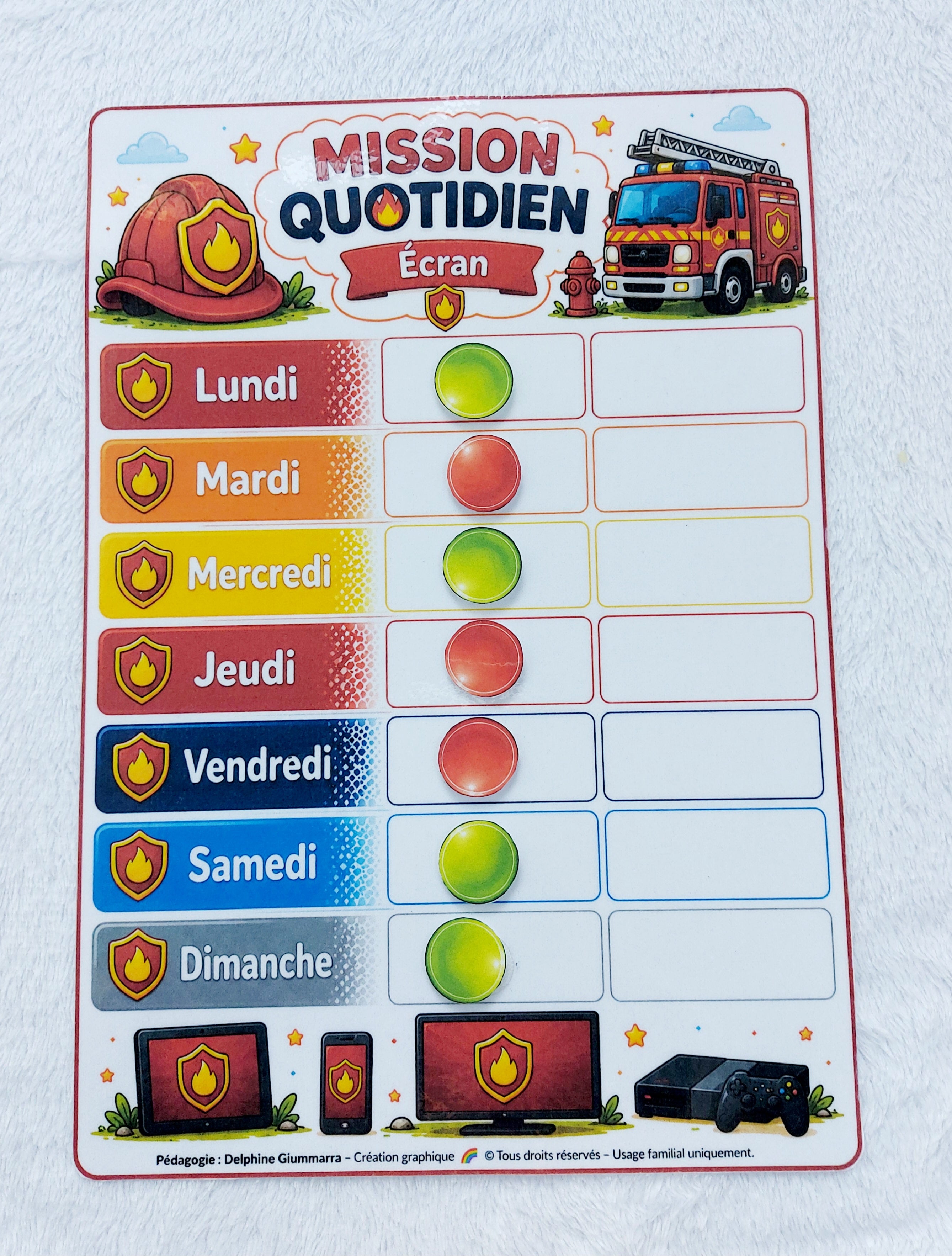 PACK POMPIER 4/8ANS