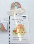 Mon livret d’activités – Poney Club dès 3 ans | Livre éducatif plastifié et réutilisable