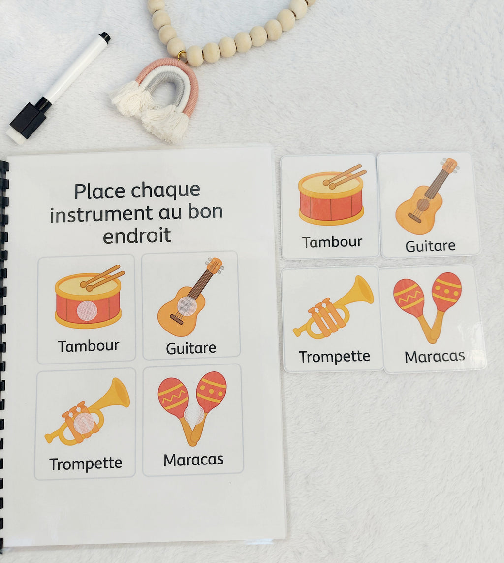 Mon premier livret d’activités réutilisable