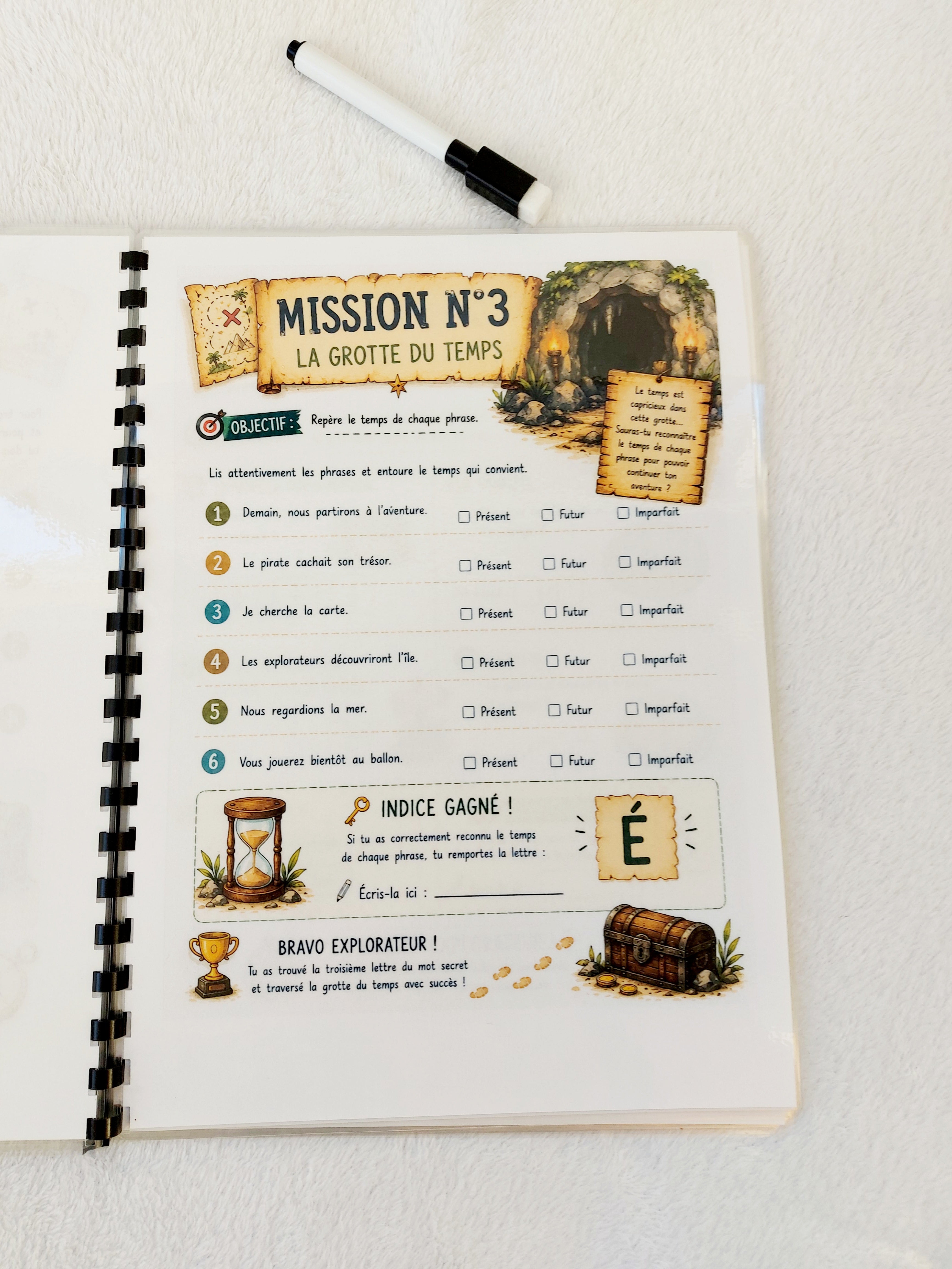 Mission CM2 – La Chasse au Trésor des Vacances | Livret Révisions CM1 vers CM2 Réutilisable