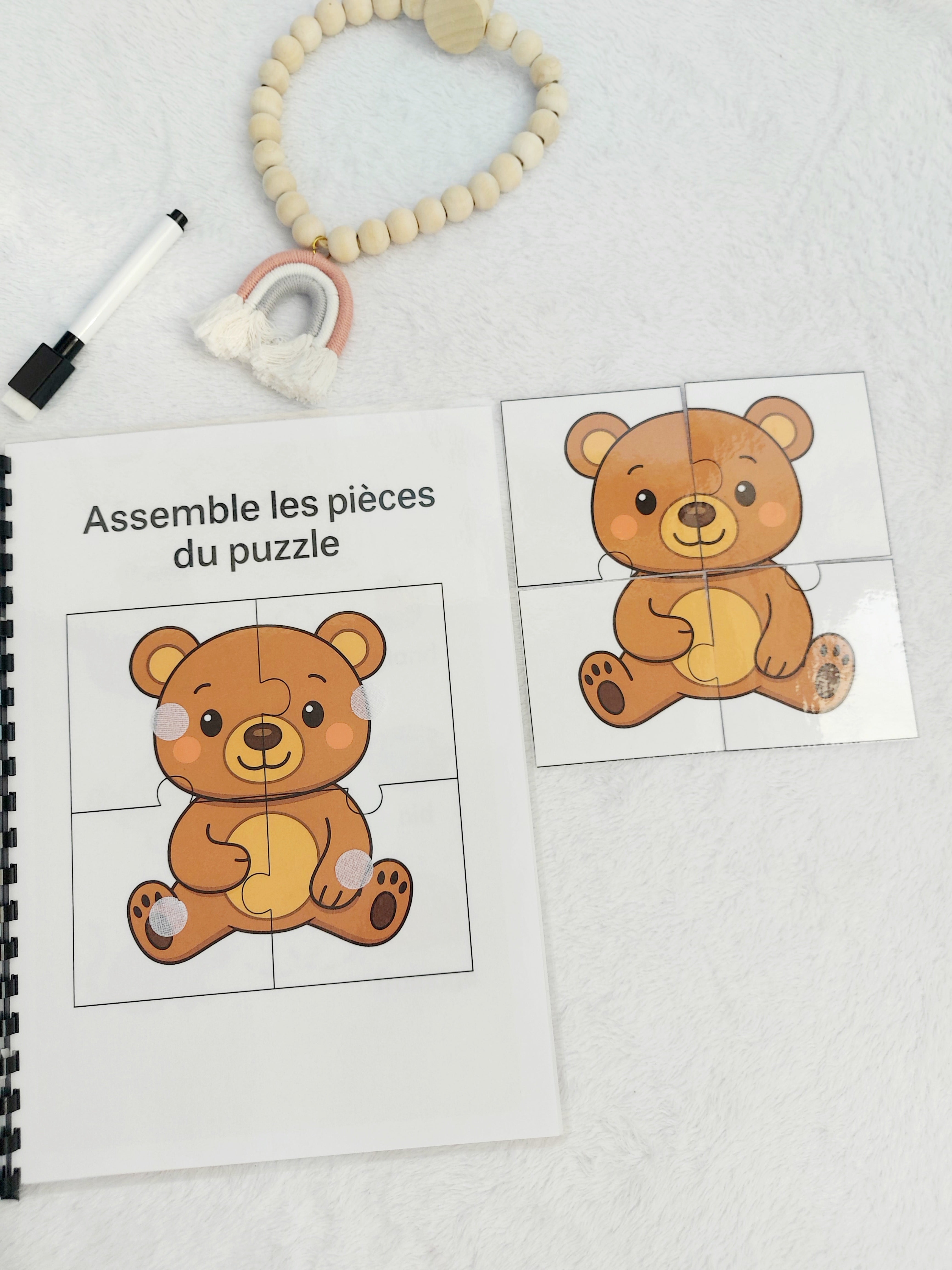 Mon premier livret d’activités réutilisable