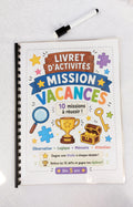 Mission Vacances – Livret d'activités réutilisable dès 5 ans | 10 missions à réussir