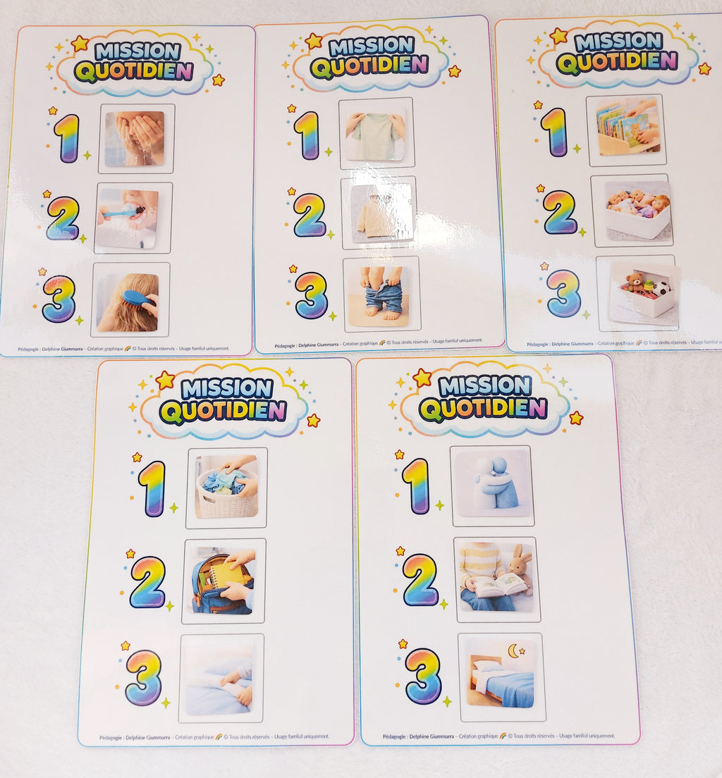 LOT 5 ROUTINES ORIGINAL 4/8 ANS