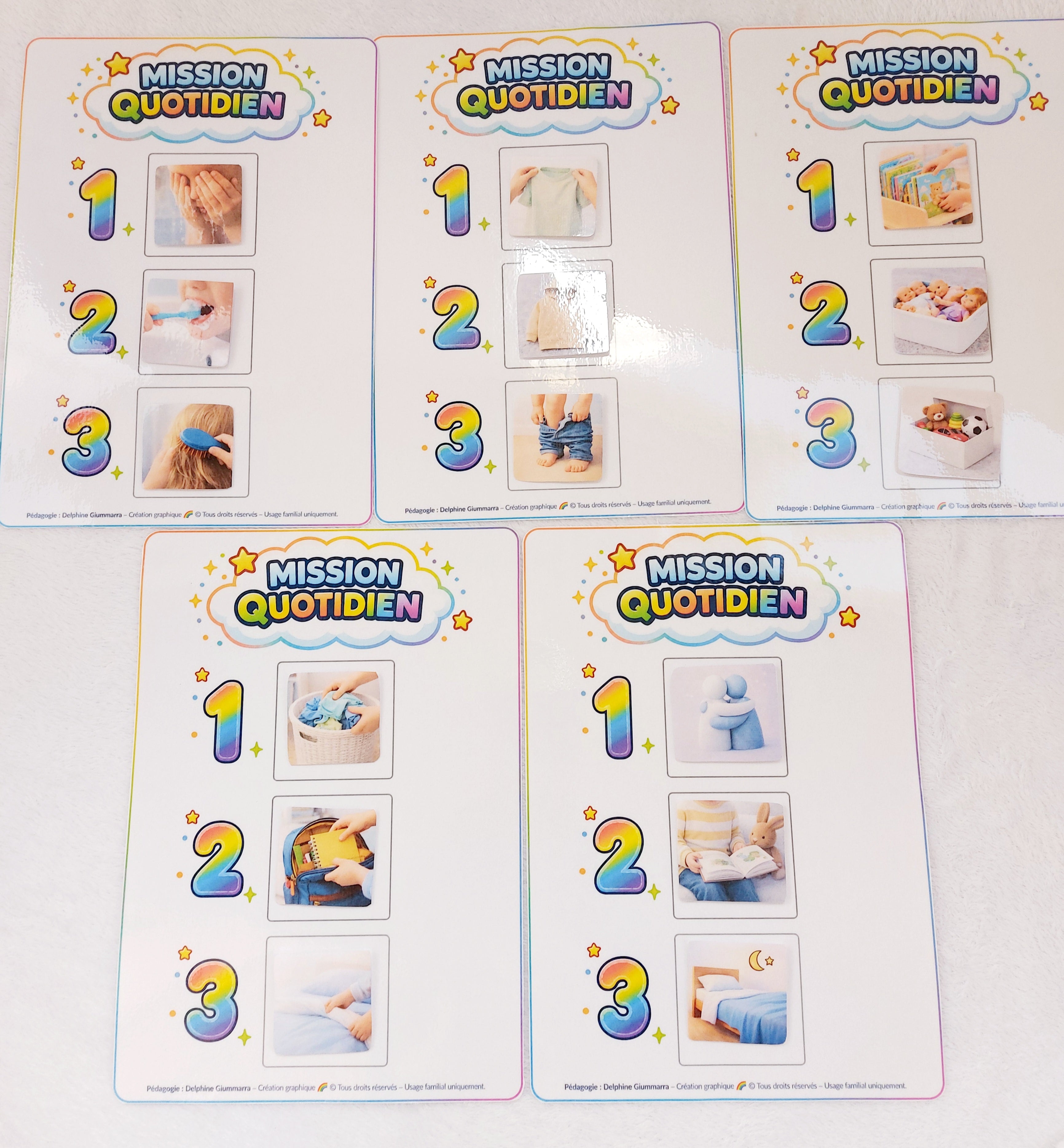 LOT 5 ROUTINES ORIGINAL 4/8 ANS