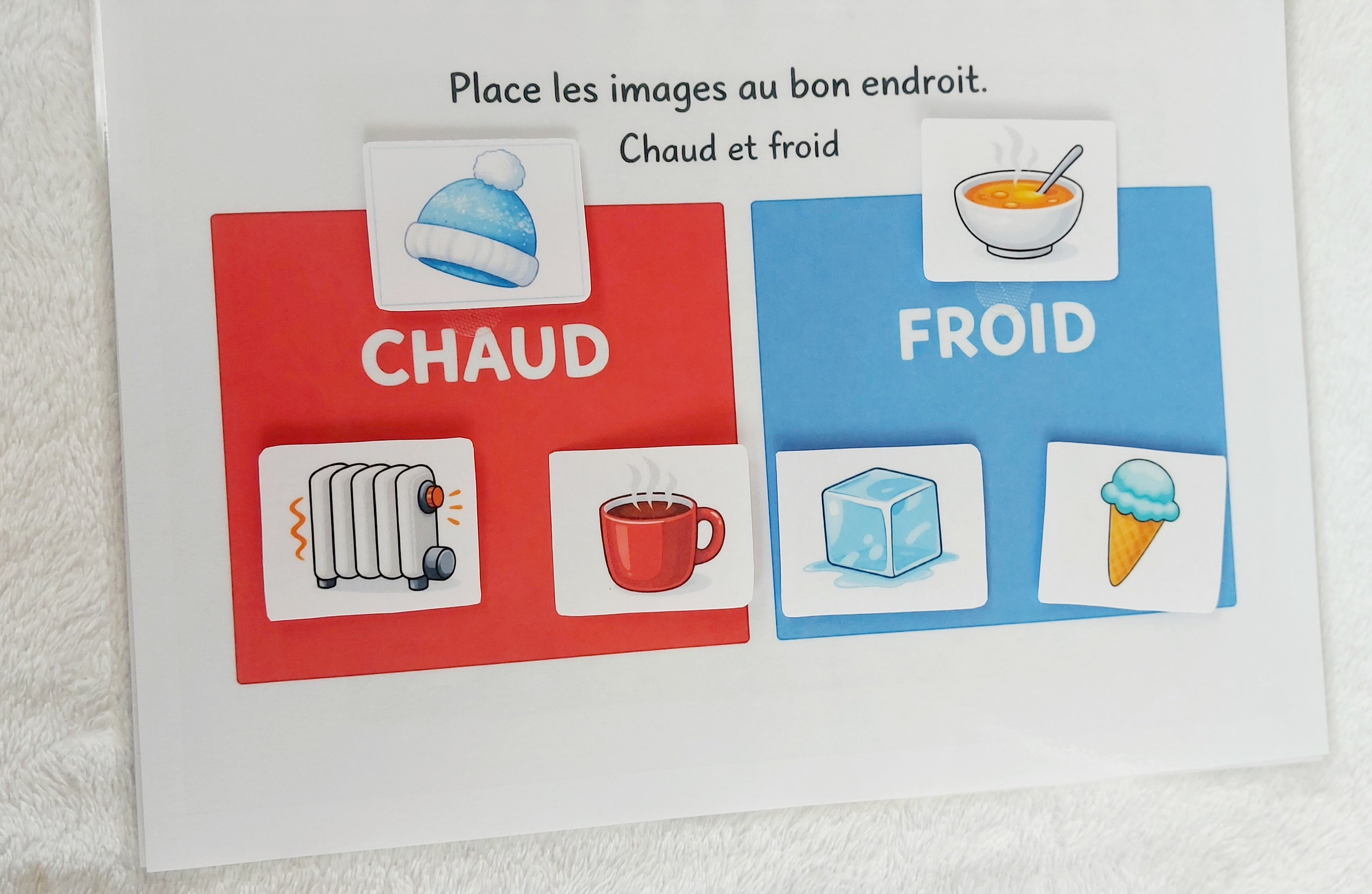 Je Découvre – Livret d'Activités Réutilisable dès 18 mois