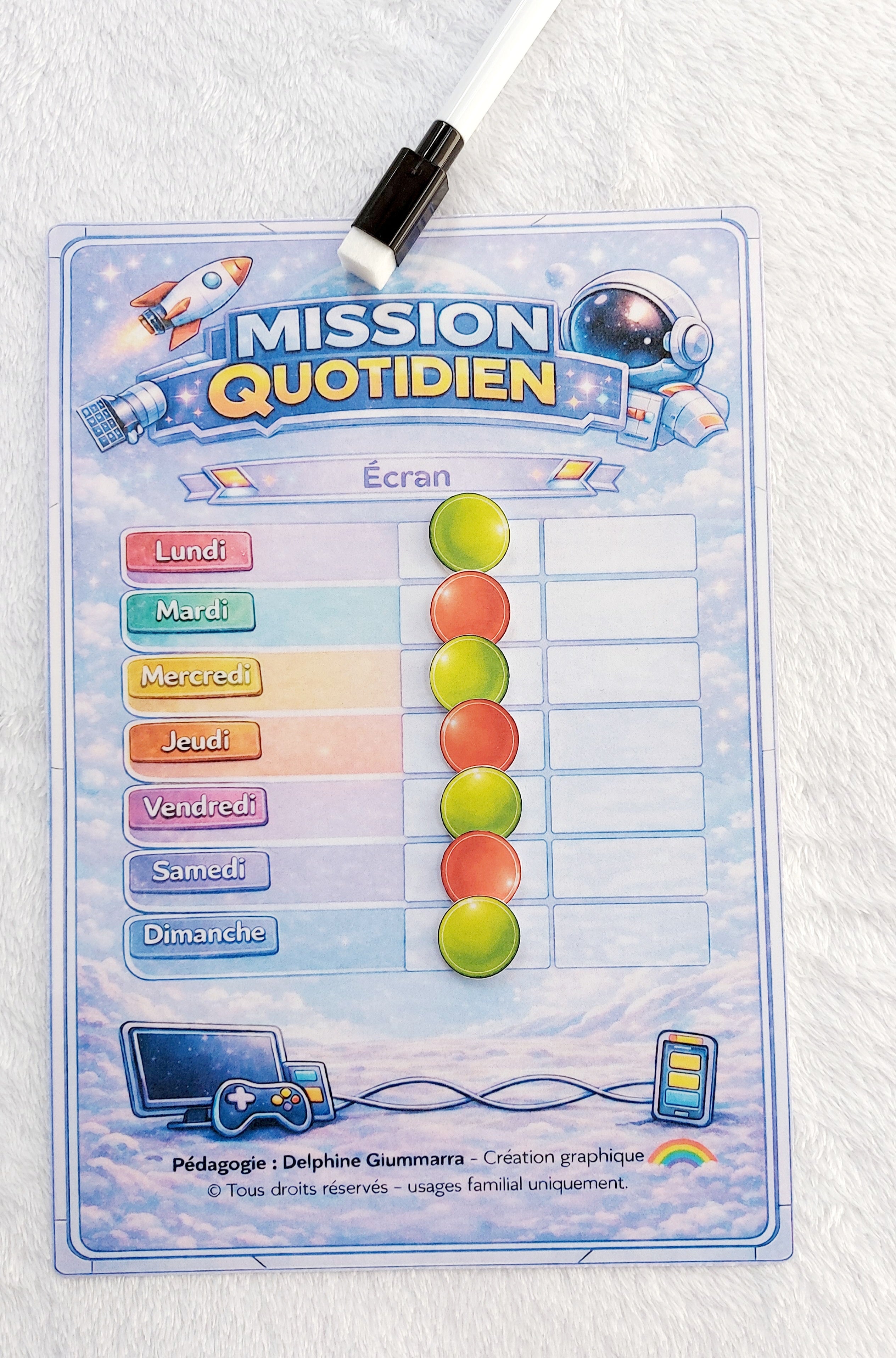 PACK ASTRONAUTE 9/12 ans