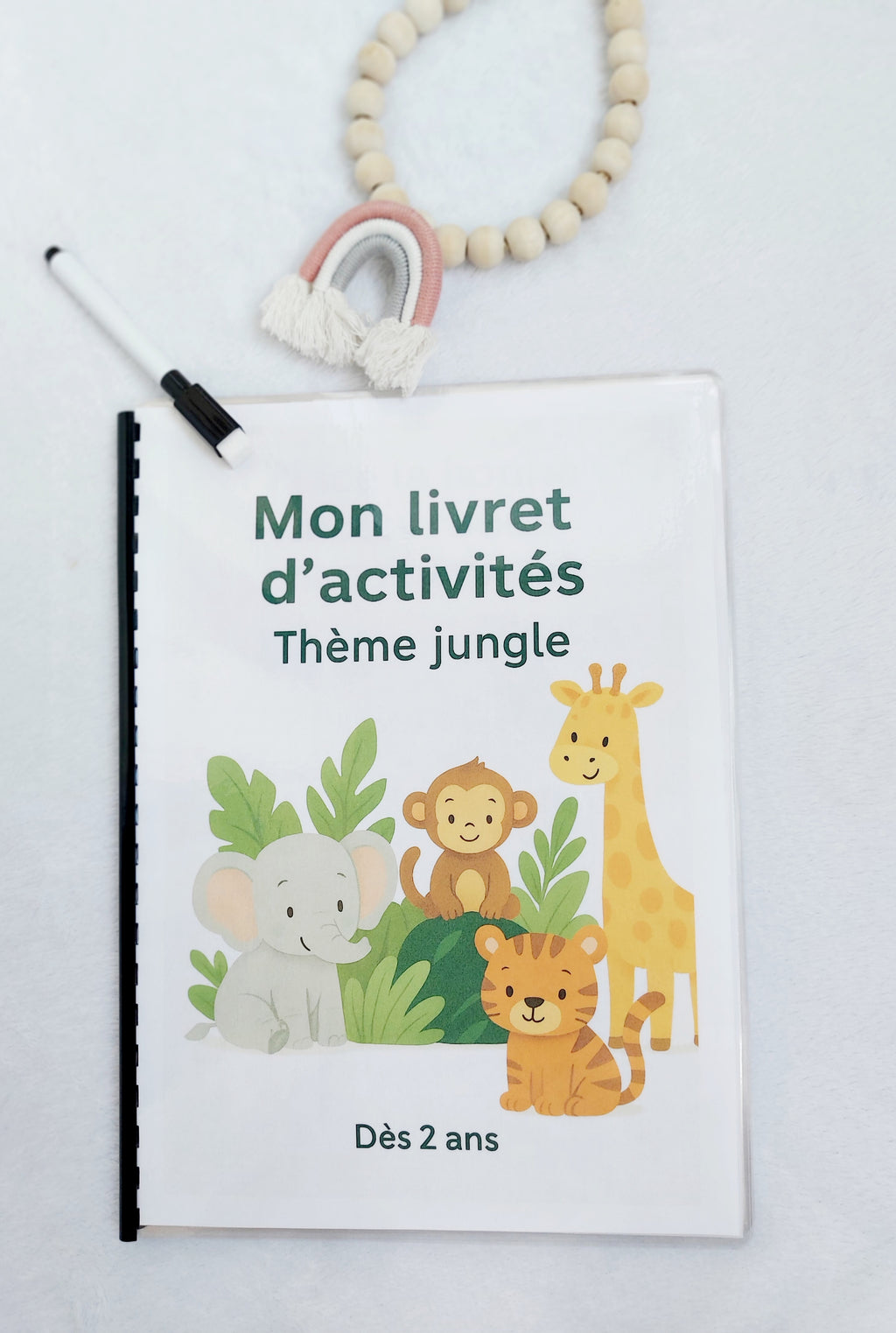 Mon Livret d'Activités – Thème Jungle 🦁🌿 Dès 2 ans