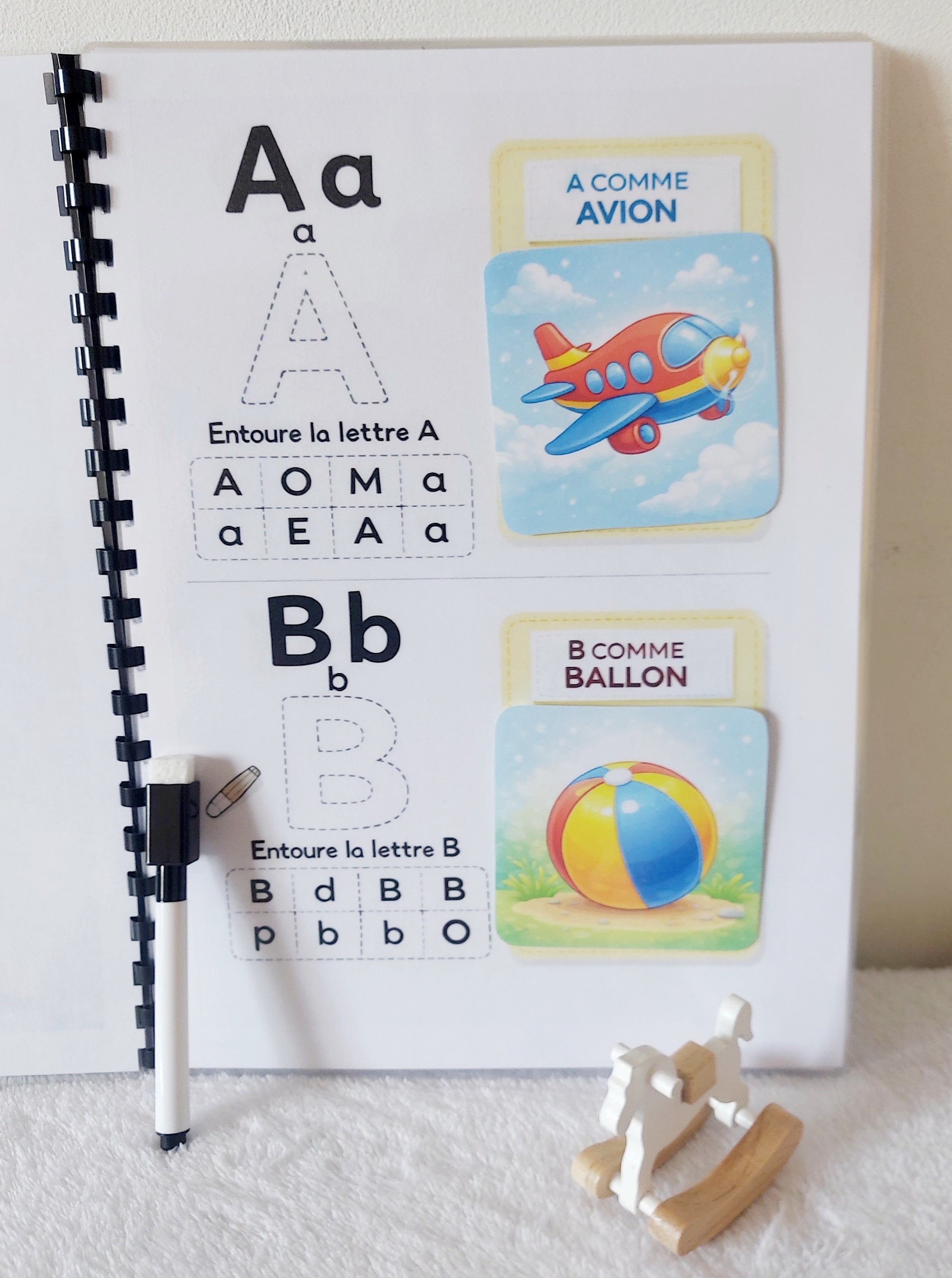 Livret d’activités L’Alphabet – J’apprends les lettres en m’amusant