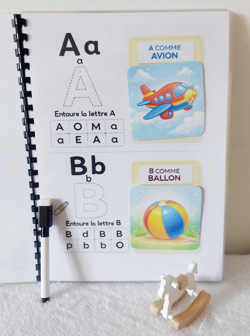 Livret d’activités L’Alphabet – J’apprends les lettres en m’amusant