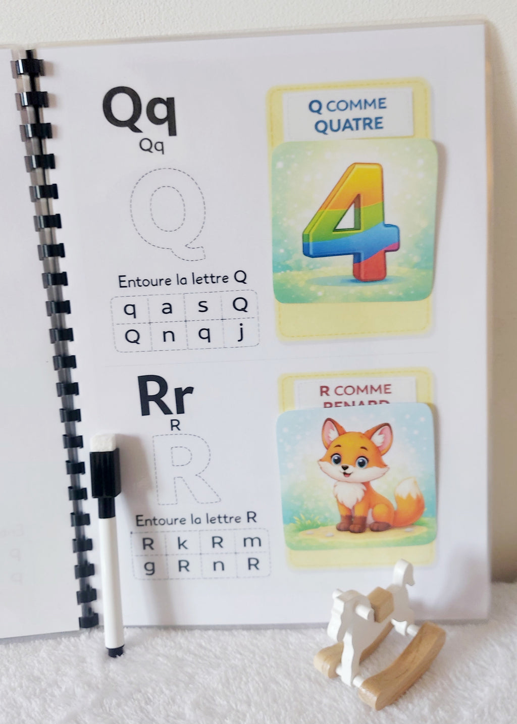Livret d’activités L’Alphabet – J’apprends les lettres en m’amusant