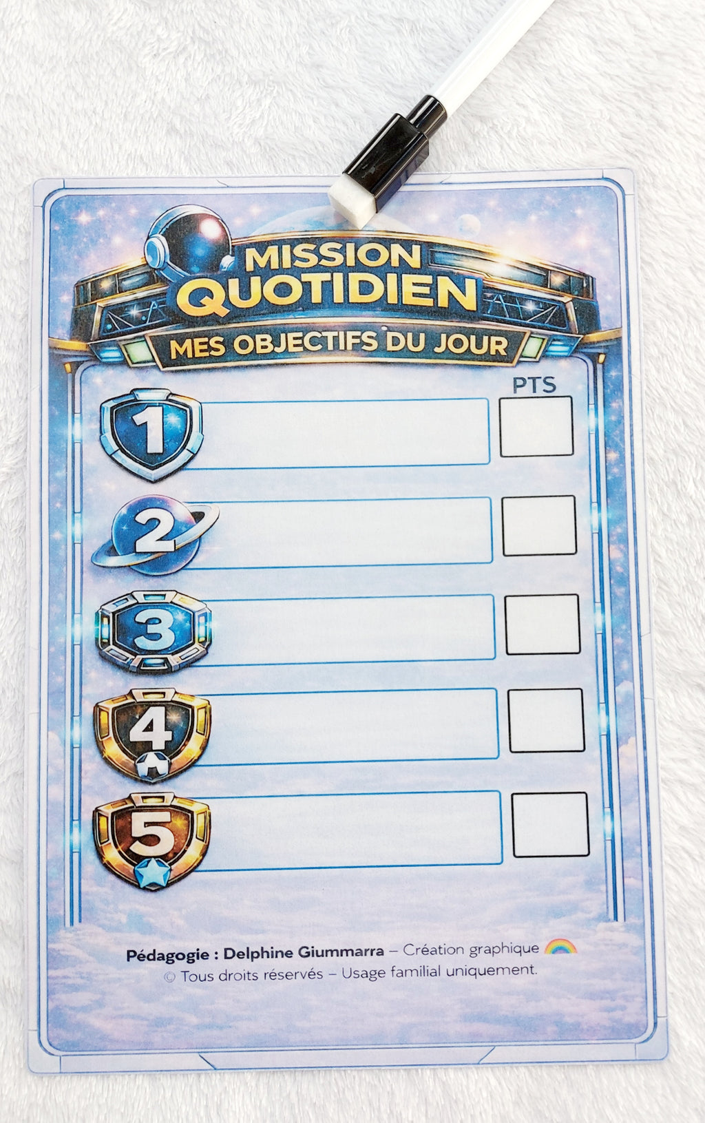 PACK ASTRONAUTE 9/12 ans