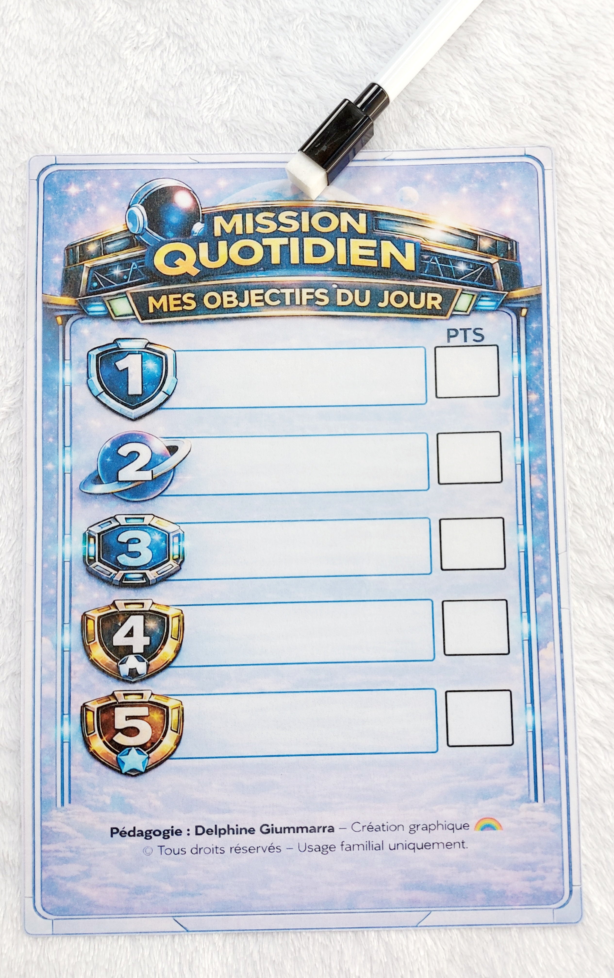 PACK ASTRONAUTE 9/12 ans