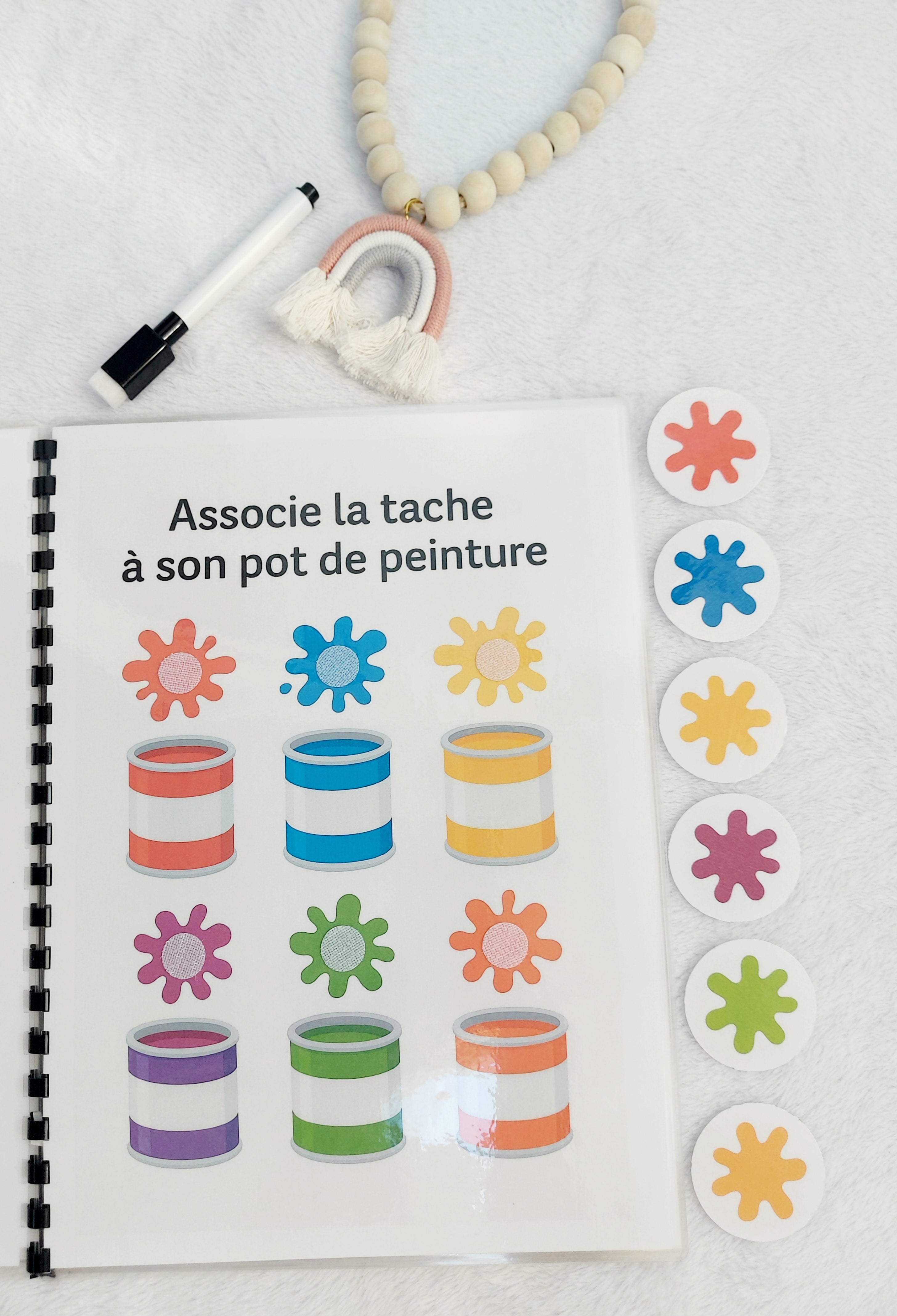 Mon premier livret d’activités réutilisable