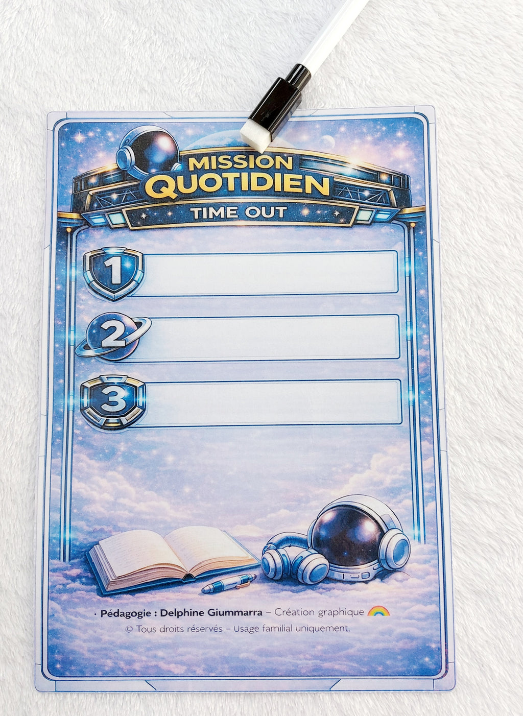 PACK ASTRONAUTE 9/12 ans