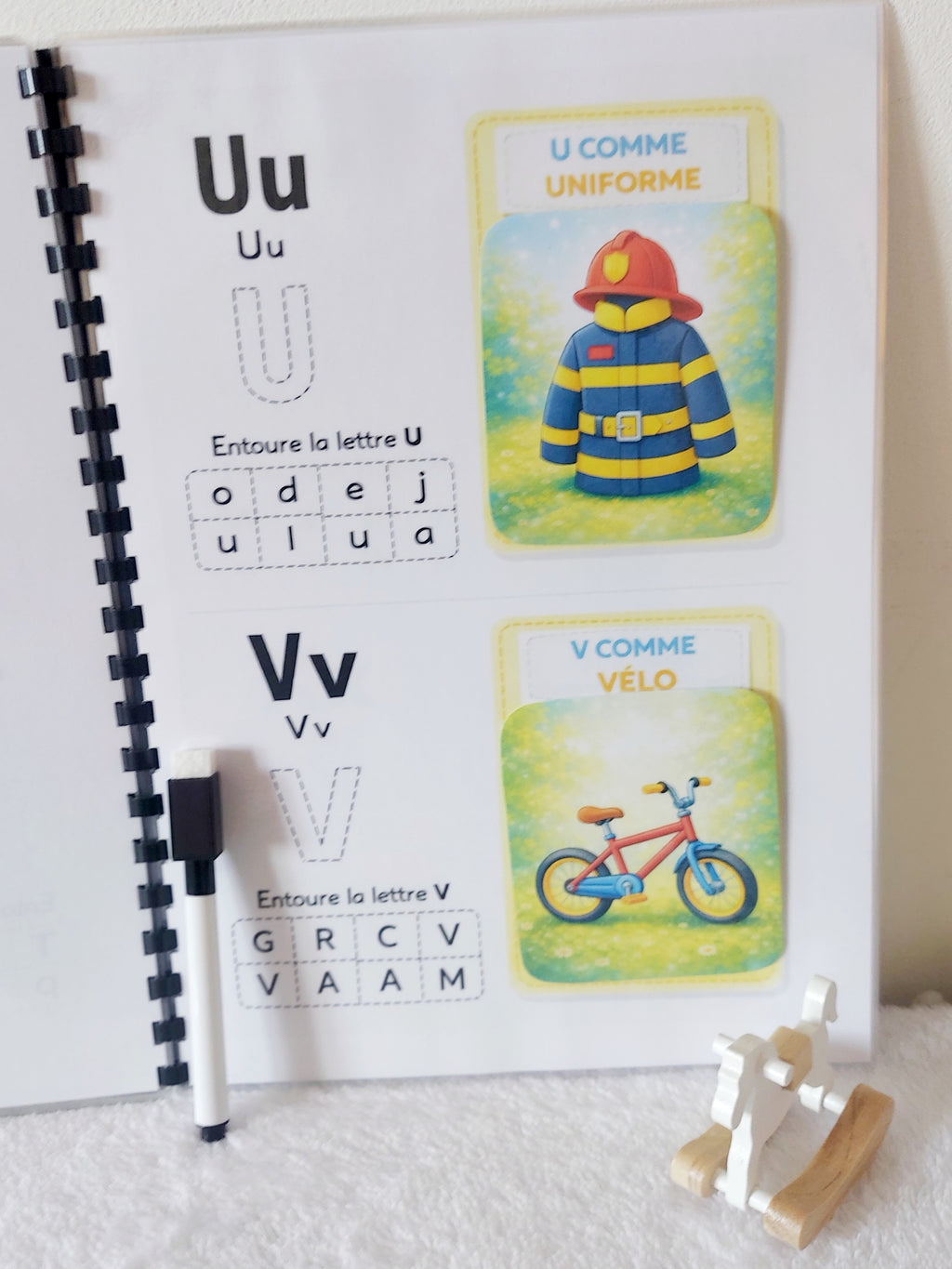 Livret d’activités L’Alphabet – J’apprends les lettres en m’amusant