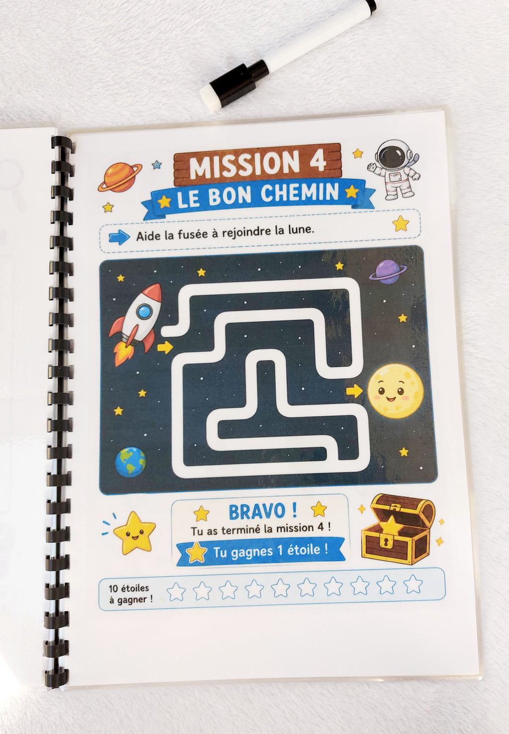 Mission Vacances – Livret d'activités réutilisable dès 5 ans | 10 missions à réussir