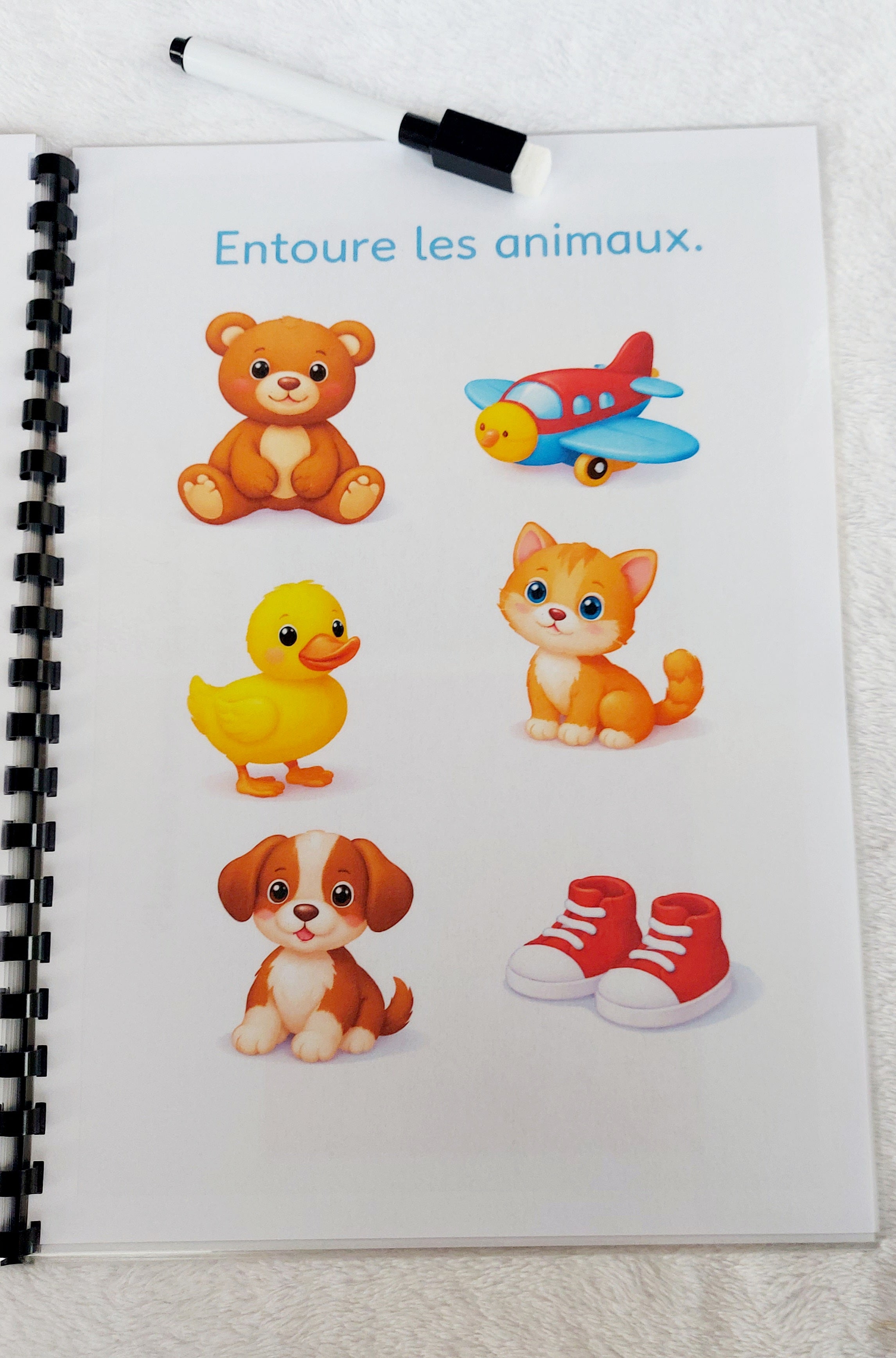 Je Découvre – Livret d'Activités Réutilisable dès 18 mois