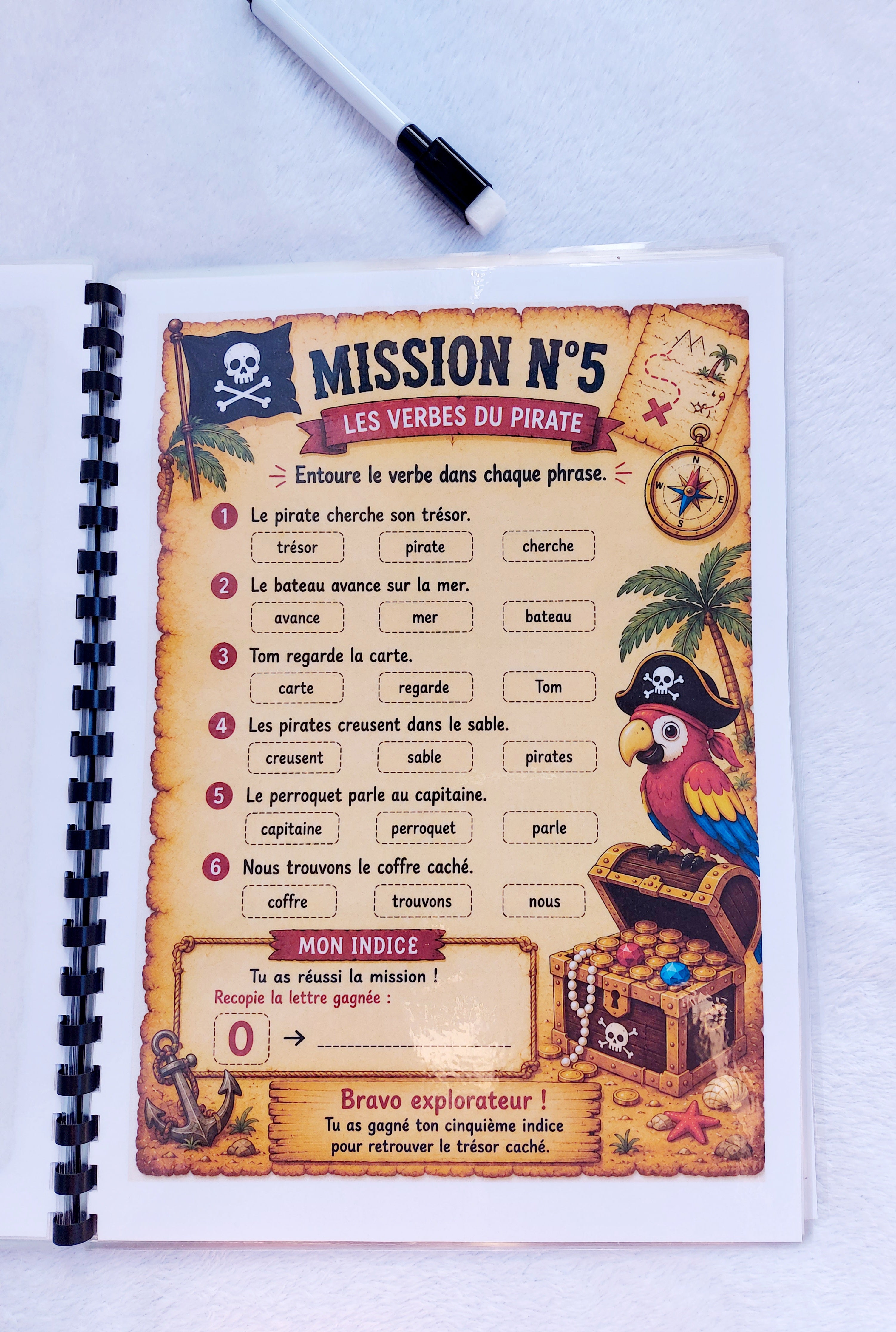 Mission CE1 ➜ CE2 : La Chasse au Trésor des Vacances | Livret d'activités réutilisable dès 7 ans