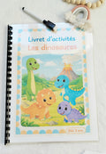 Livret d’activités Les Dinosaures – Dès 3 ans – Support éducatif réutilisable