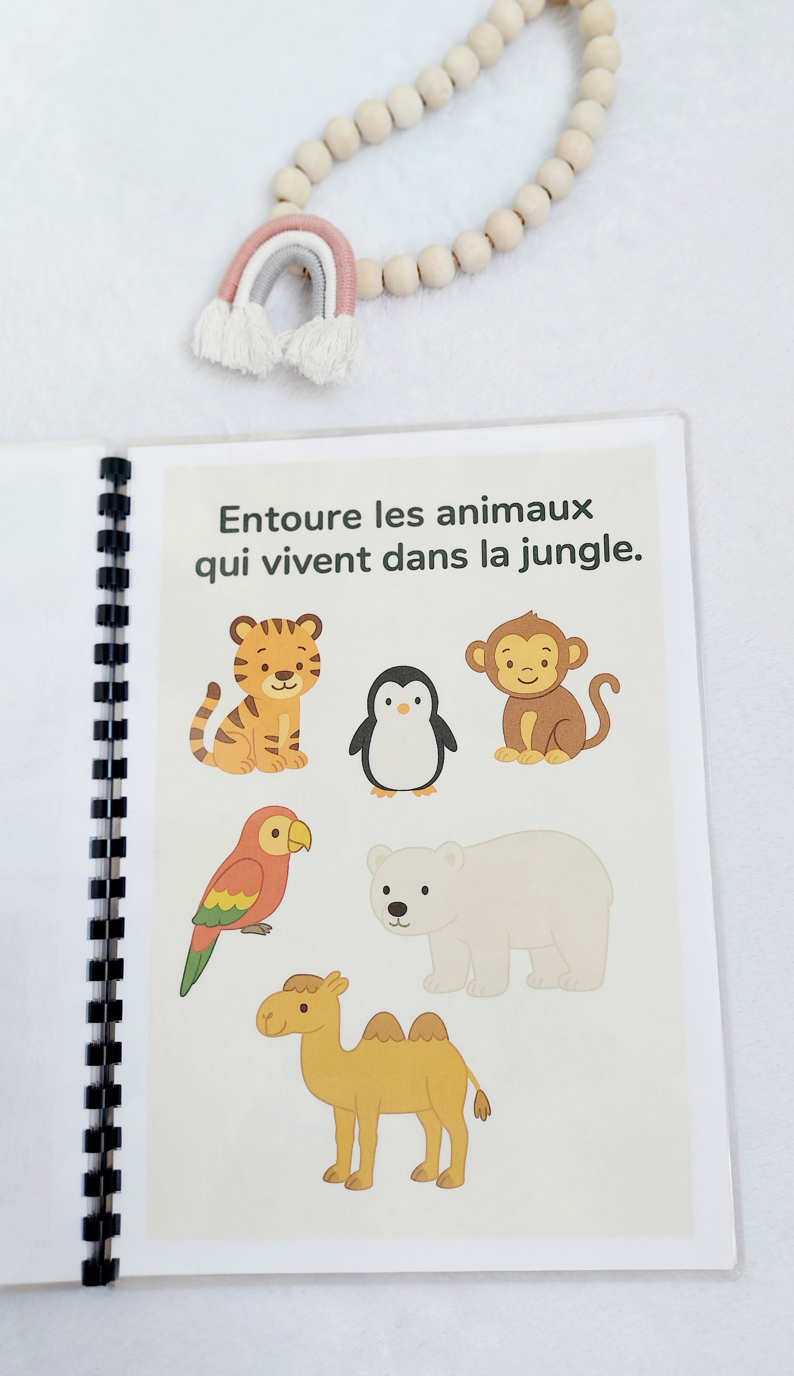 Mon Livret d'Activités – Thème Jungle 🦁🌿 Dès 2 ans