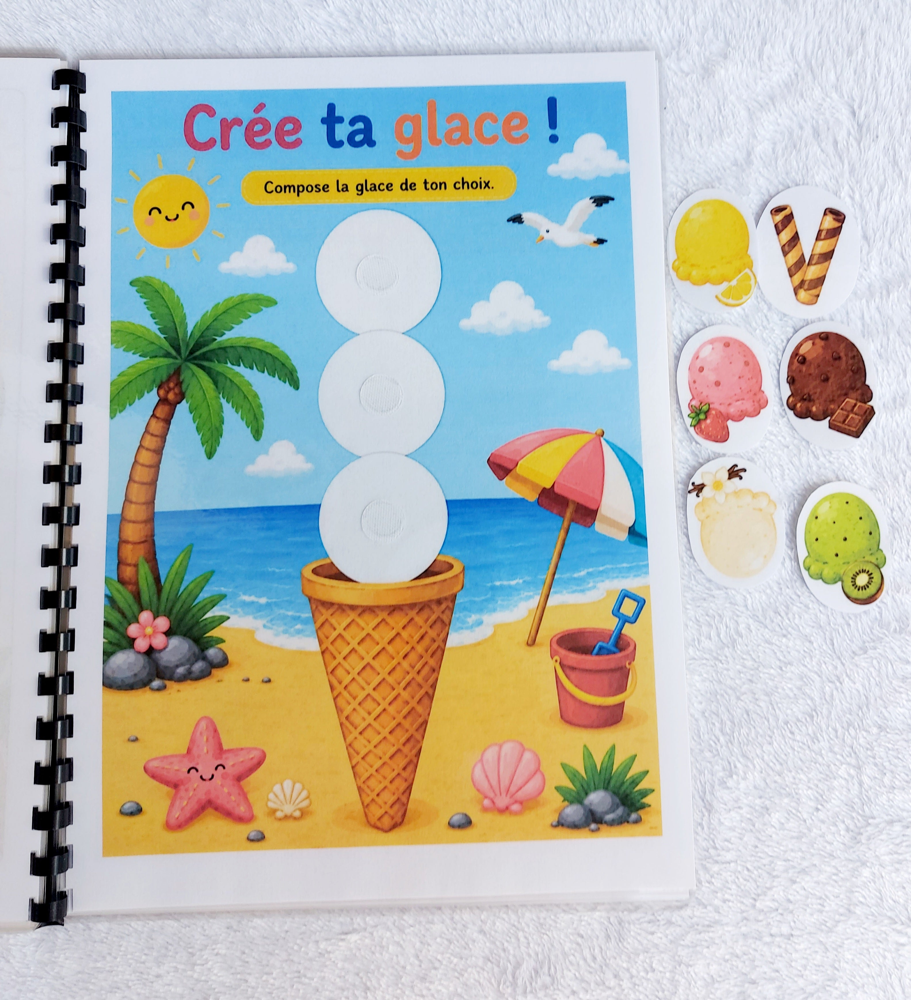 MON LIVRET DES VACANCES D'ÉTÉ – 2/3 ANS ☀️🏖️