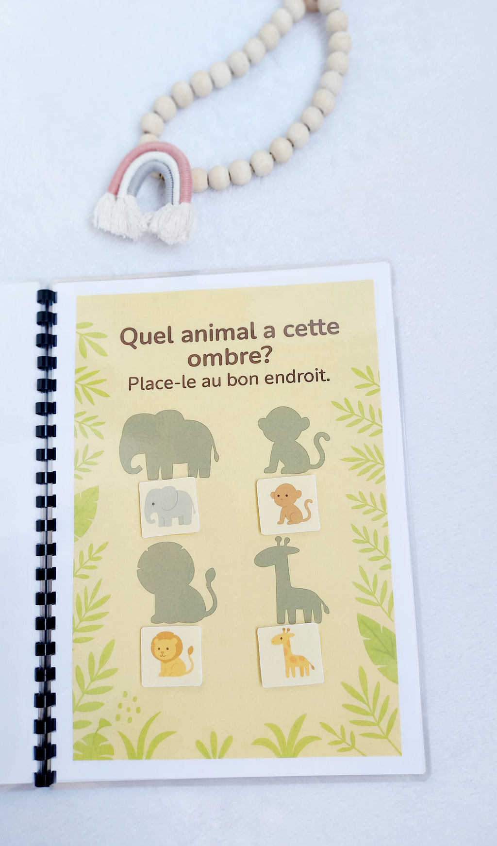 Mon Livret d'Activités – Thème Jungle 🦁🌿 Dès 2 ans