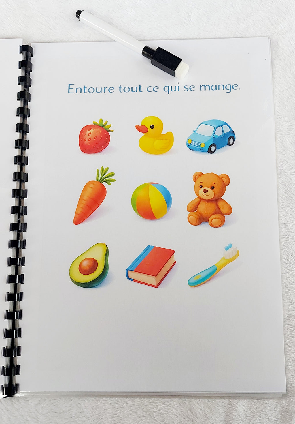 Je Découvre – Livret d'Activités Réutilisable dès 18 mois