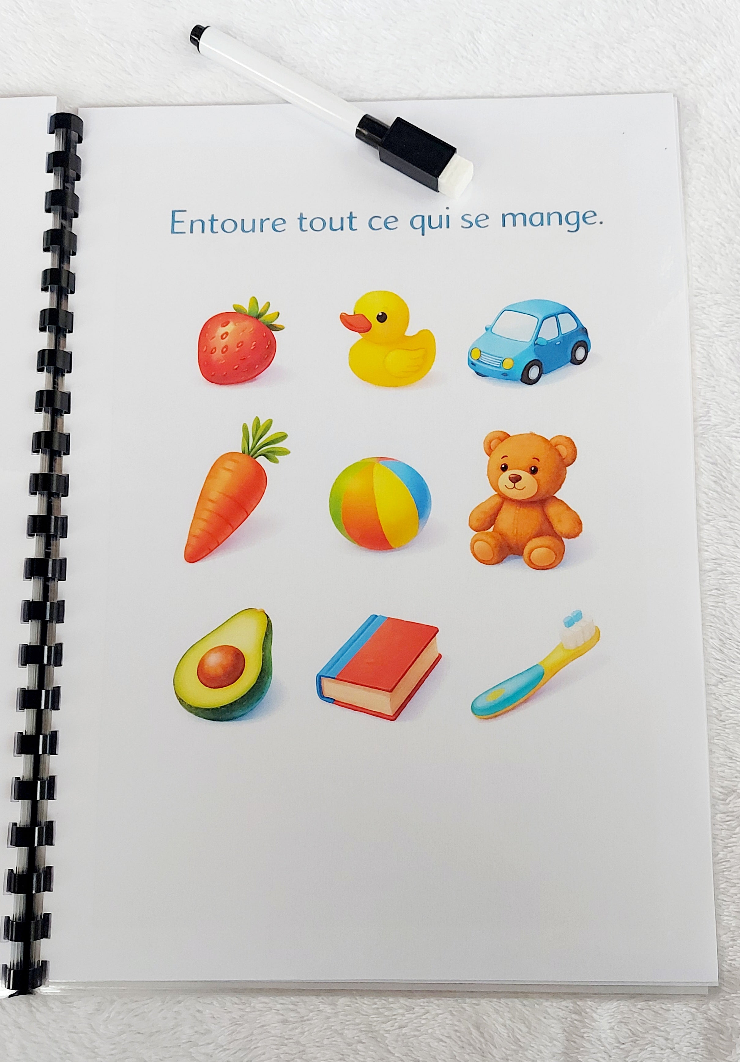 Je Découvre – Livret d'Activités Réutilisable dès 18 mois