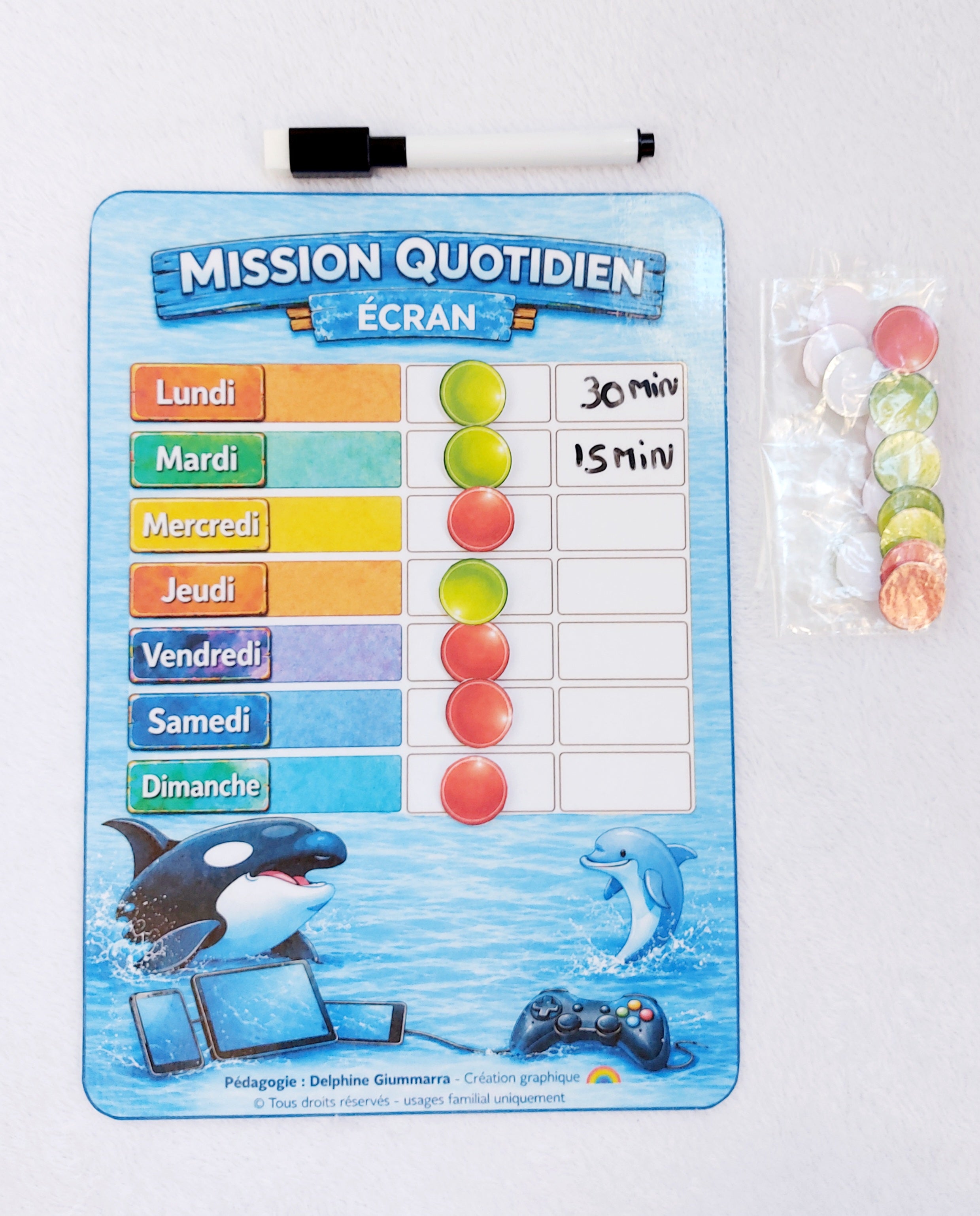 PACK OCEAN 4/8 ANS