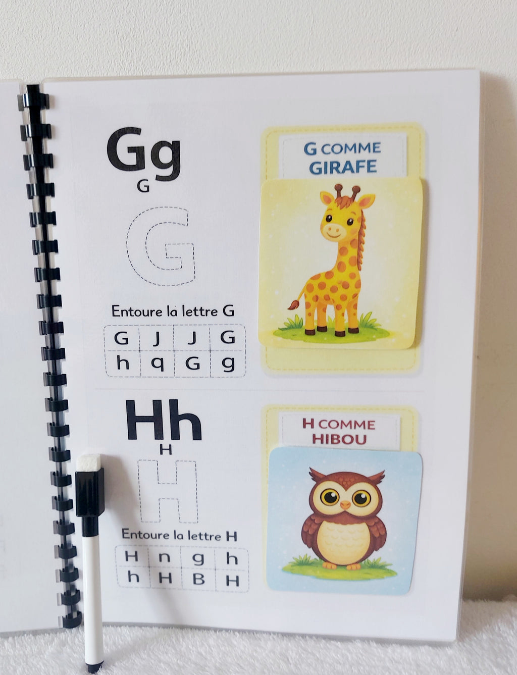 Livret d’activités L’Alphabet – J’apprends les lettres en m’amusant