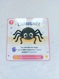 Cartes de motricité fine - Dès 3 ans | 10 défis ludiques pour les doigts