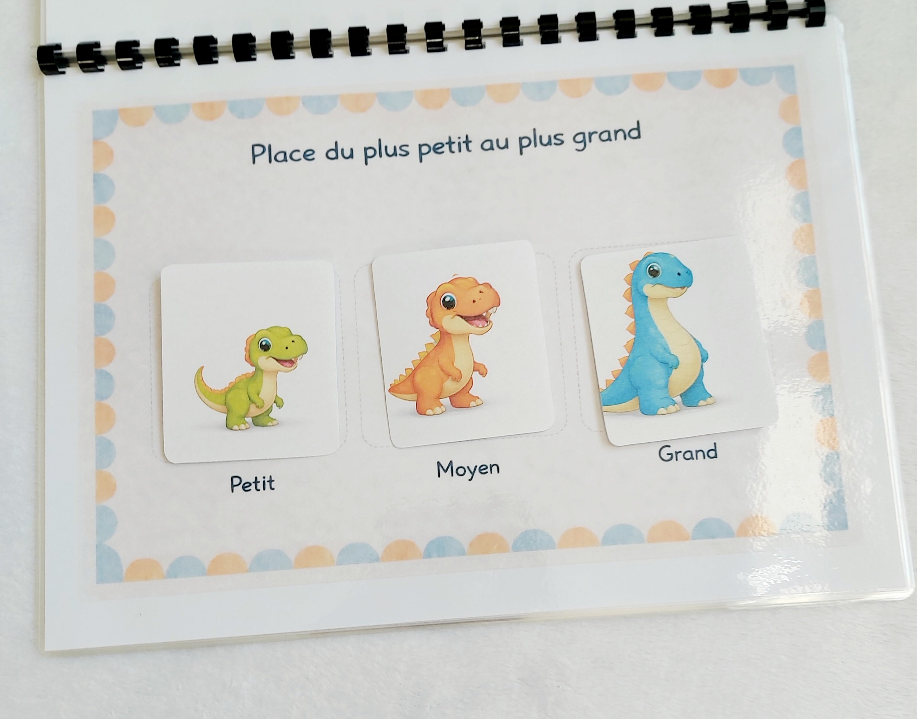 Livret d’activités Les Dinosaures – Dès 3 ans – Support éducatif réutilisable
