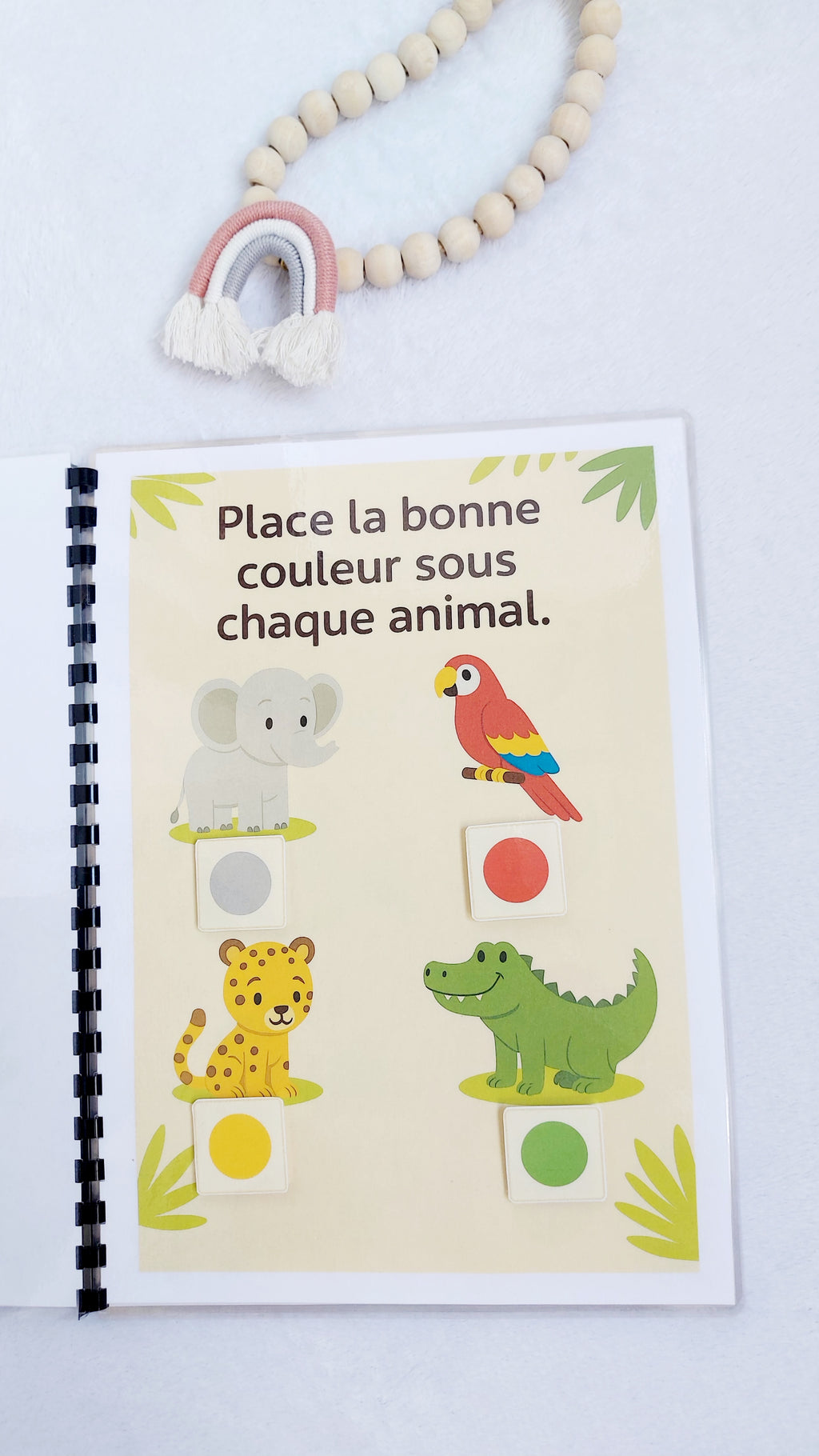Mon Livret d'Activités – Thème Jungle 🦁🌿 Dès 2 ans