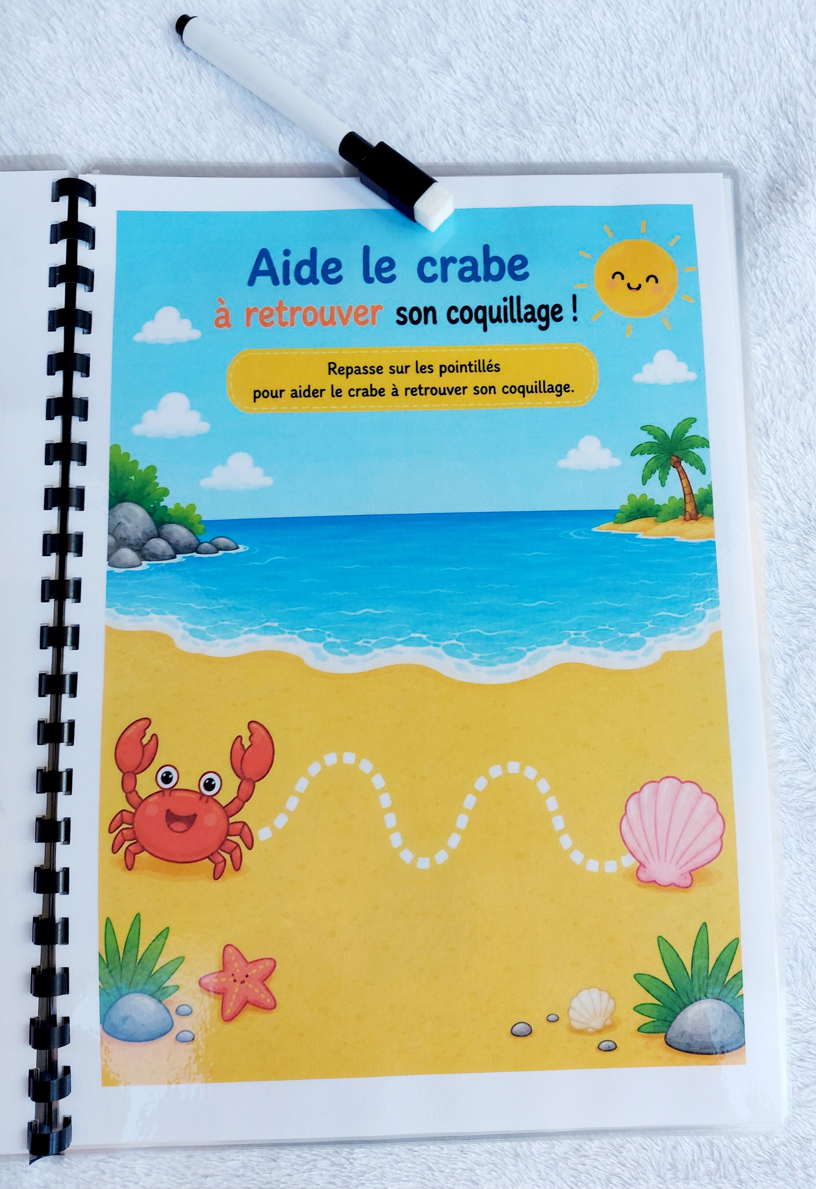 MON LIVRET DES VACANCES D'ÉTÉ – 2/3 ANS ☀️🏖️