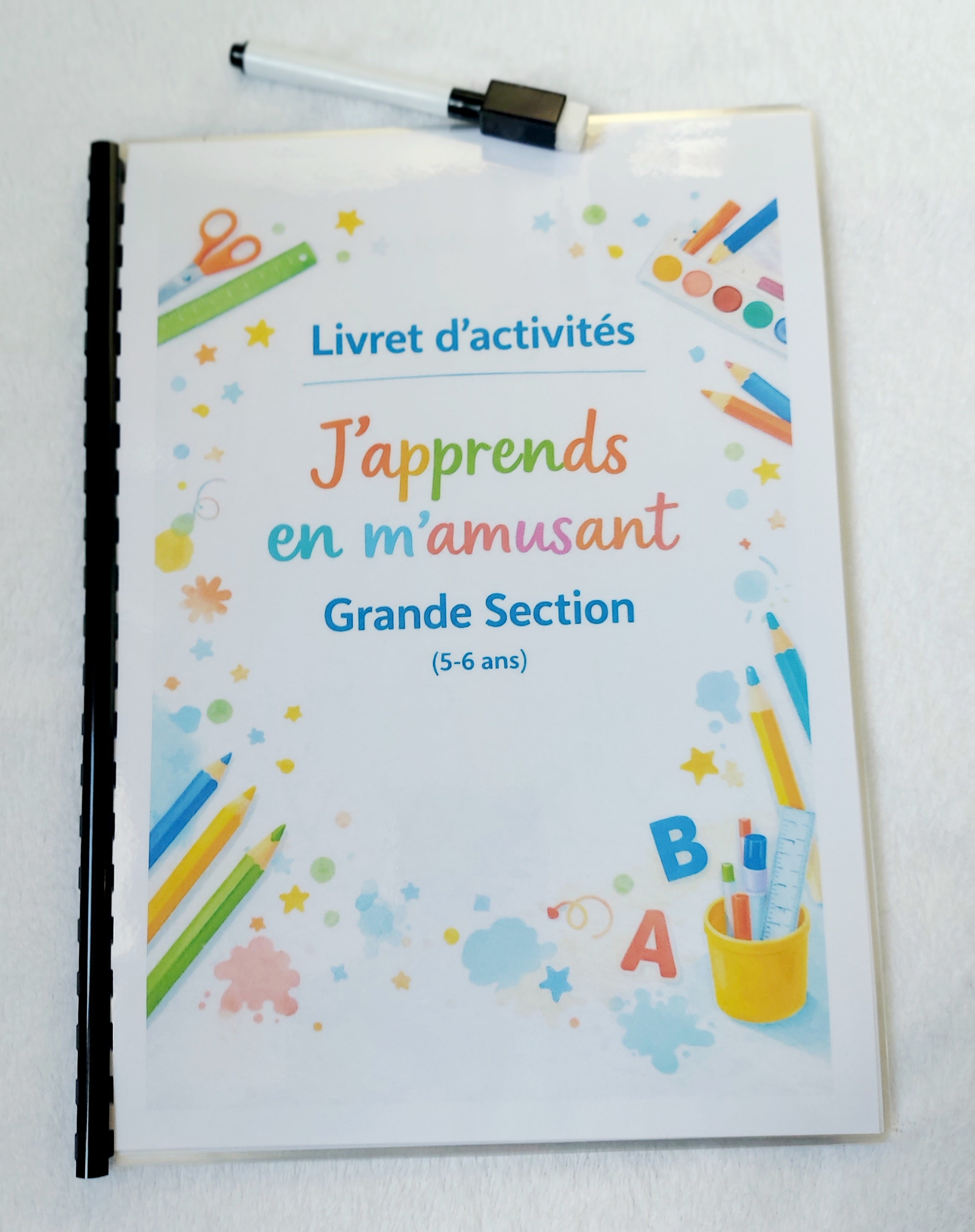 Livret d’activités Grande Section (5-6 ans) – Apprentissage ludique et réutilisable