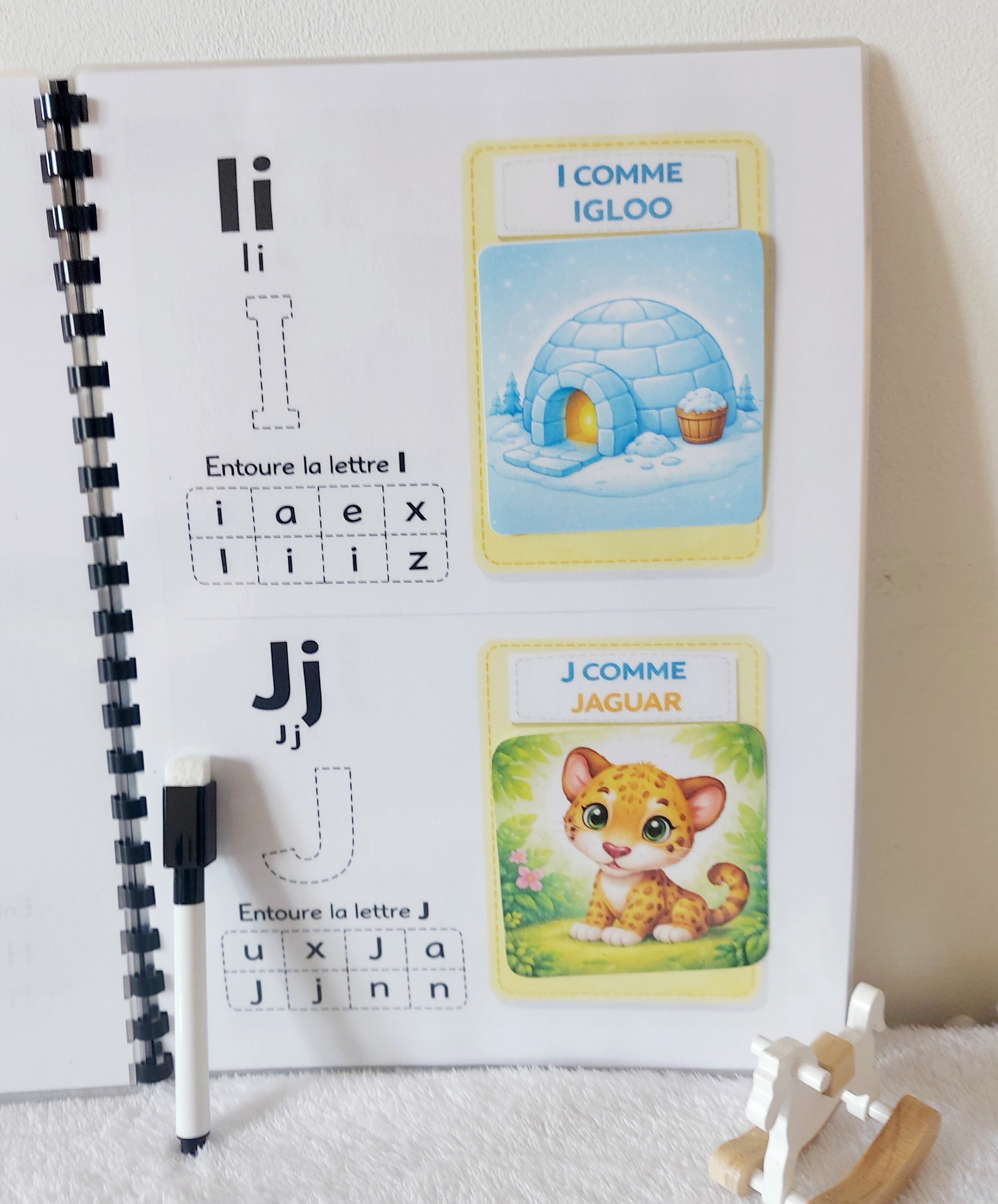 Livret d’activités L’Alphabet – J’apprends les lettres en m’amusant
