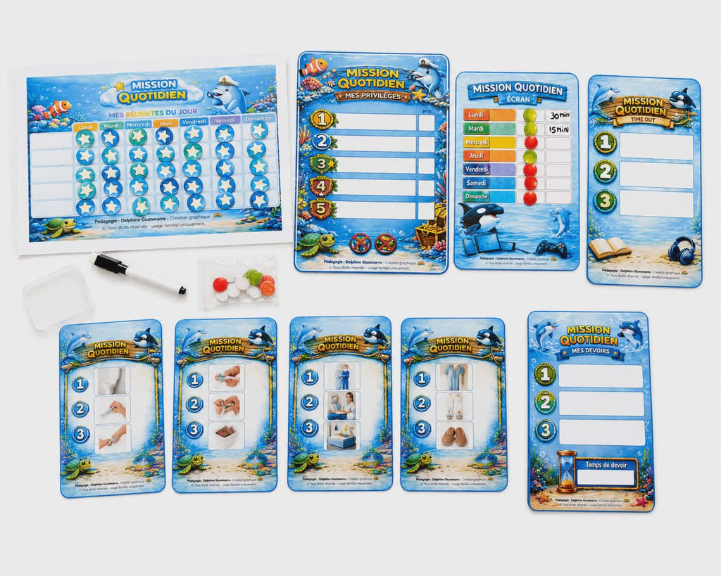 PACK OCEAN 4/8 ANS