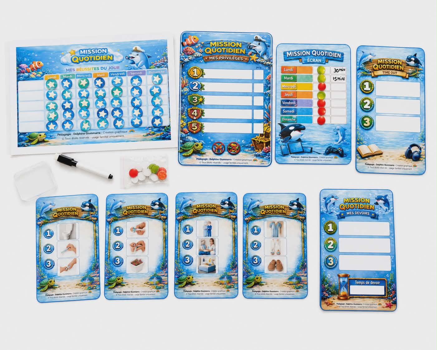 PACK OCEAN 4/8 ANS