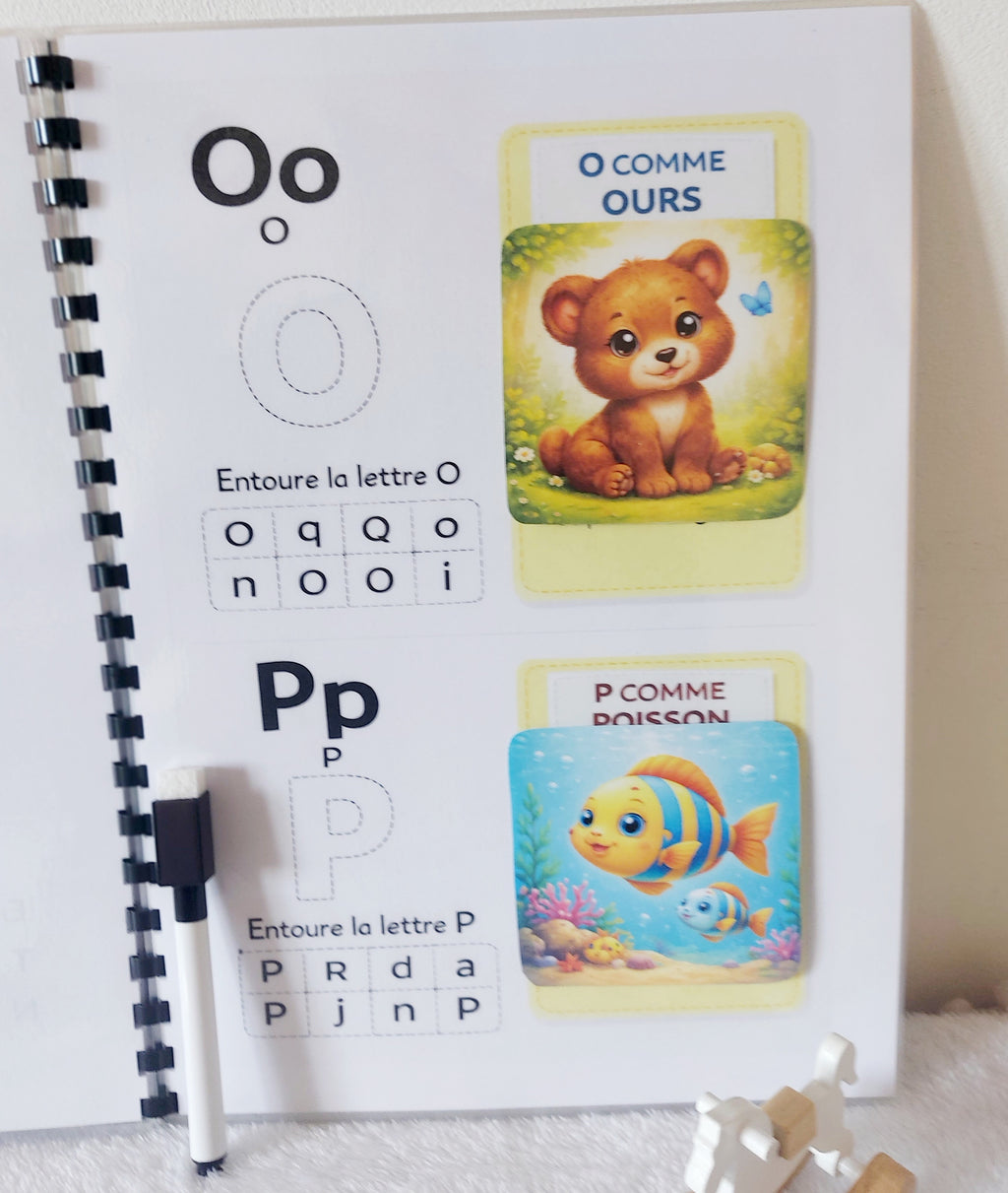 Livret d’activités L’Alphabet – J’apprends les lettres en m’amusant
