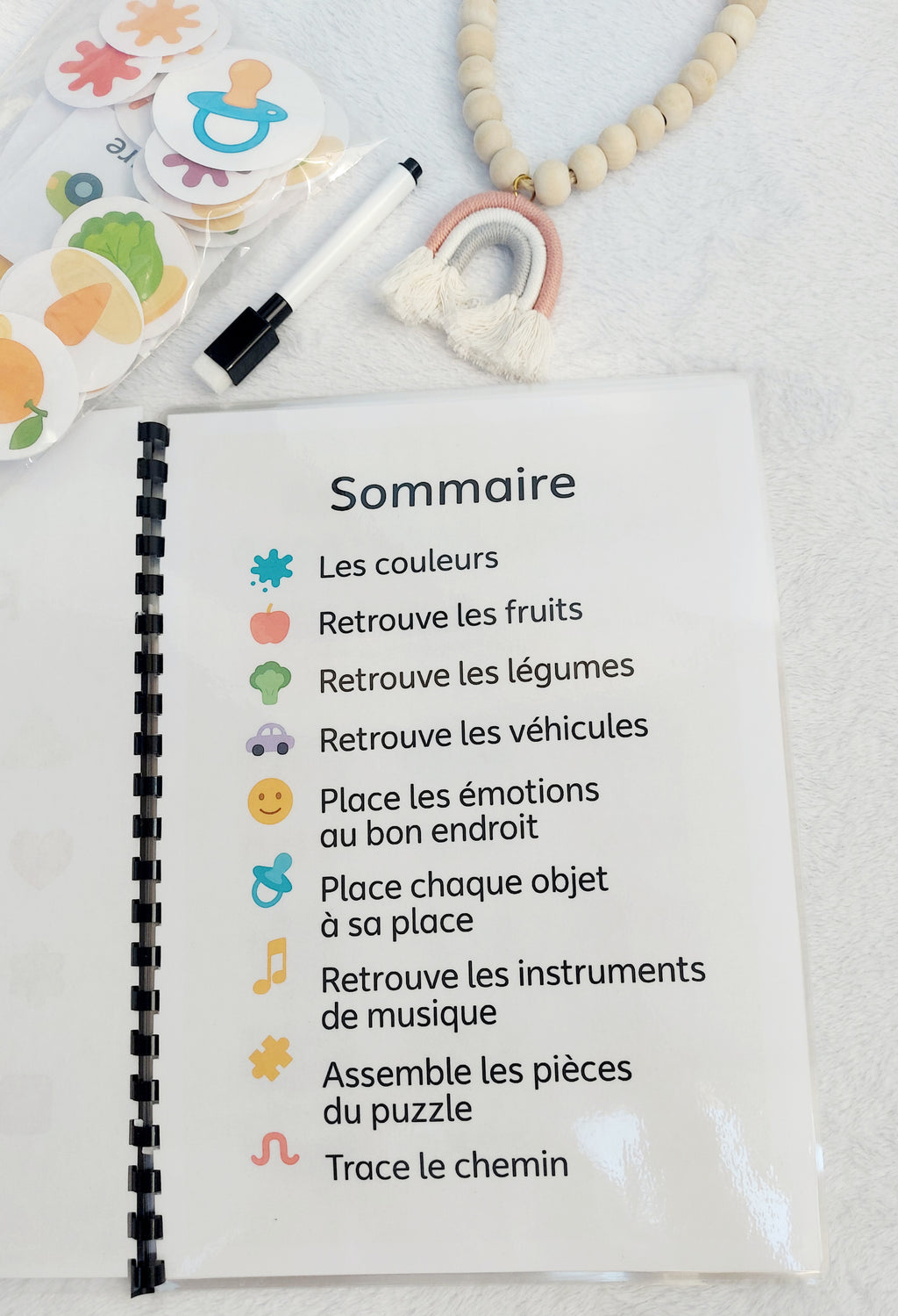 Mon premier livret d’activités réutilisable