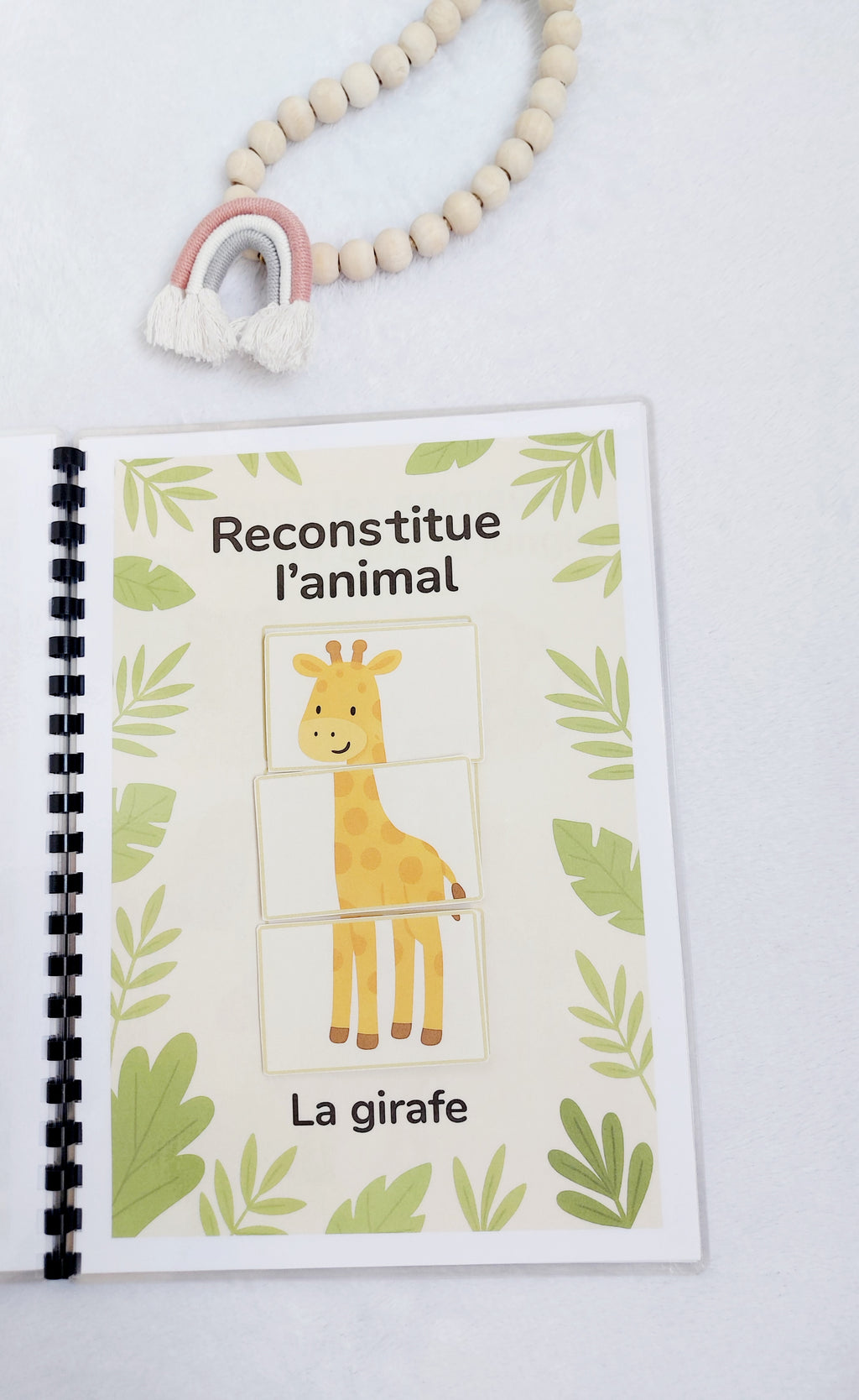 Mon Livret d'Activités – Thème Jungle 🦁🌿 Dès 2 ans