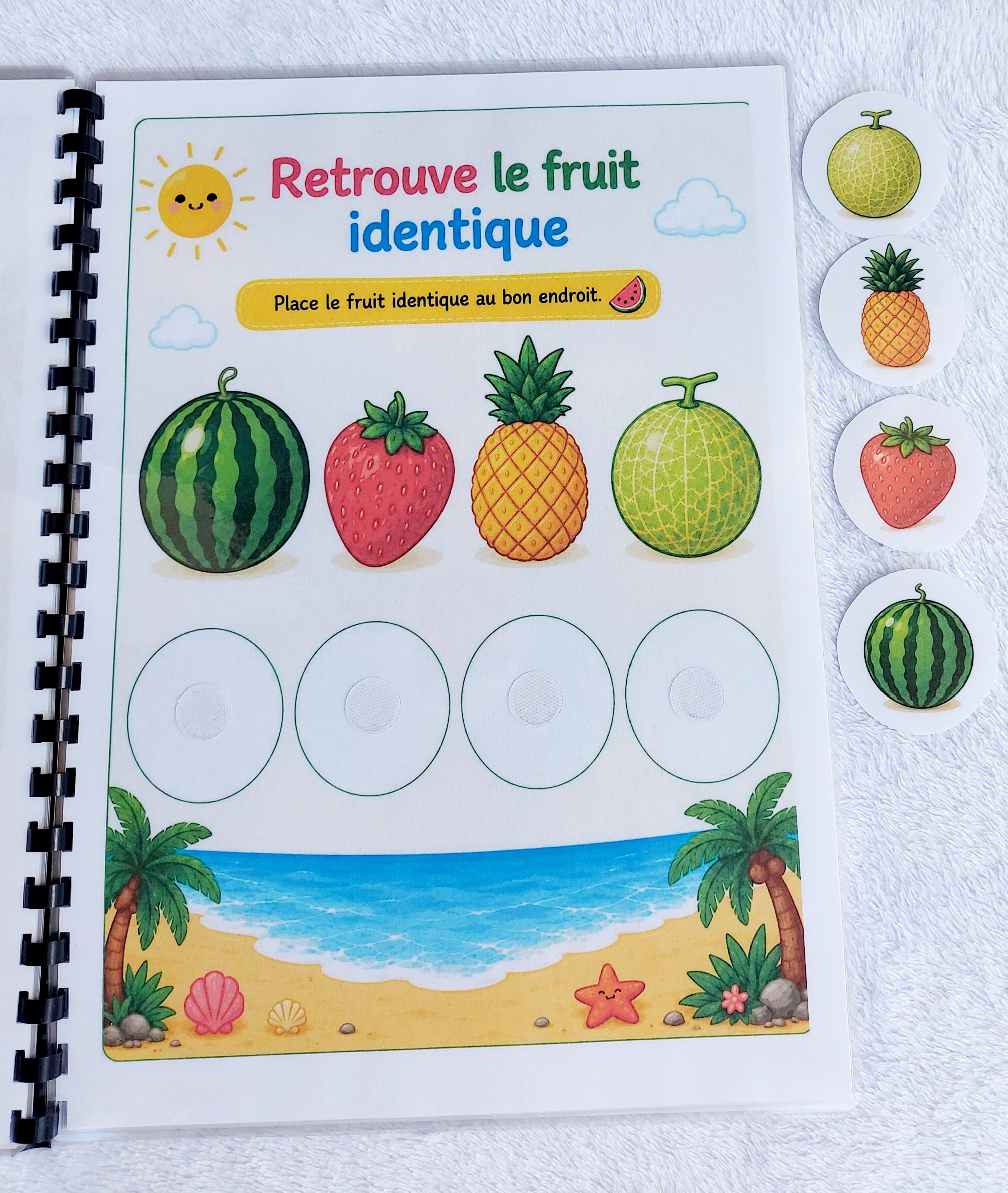 MON LIVRET DES VACANCES D'ÉTÉ – 2/3 ANS ☀️🏖️