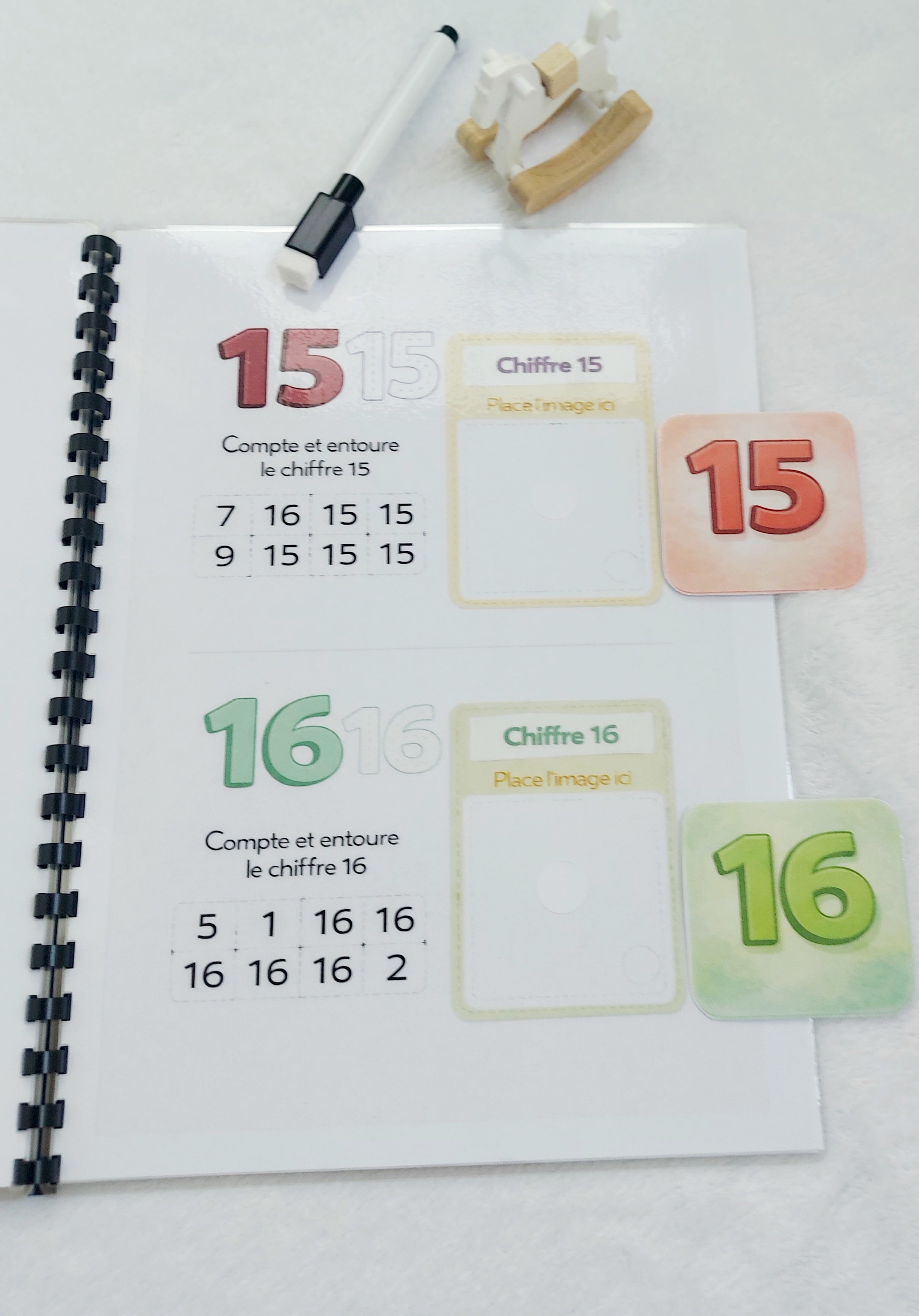 J’apprends à compter de 0 à 20 – Livret éducatif réutilisable