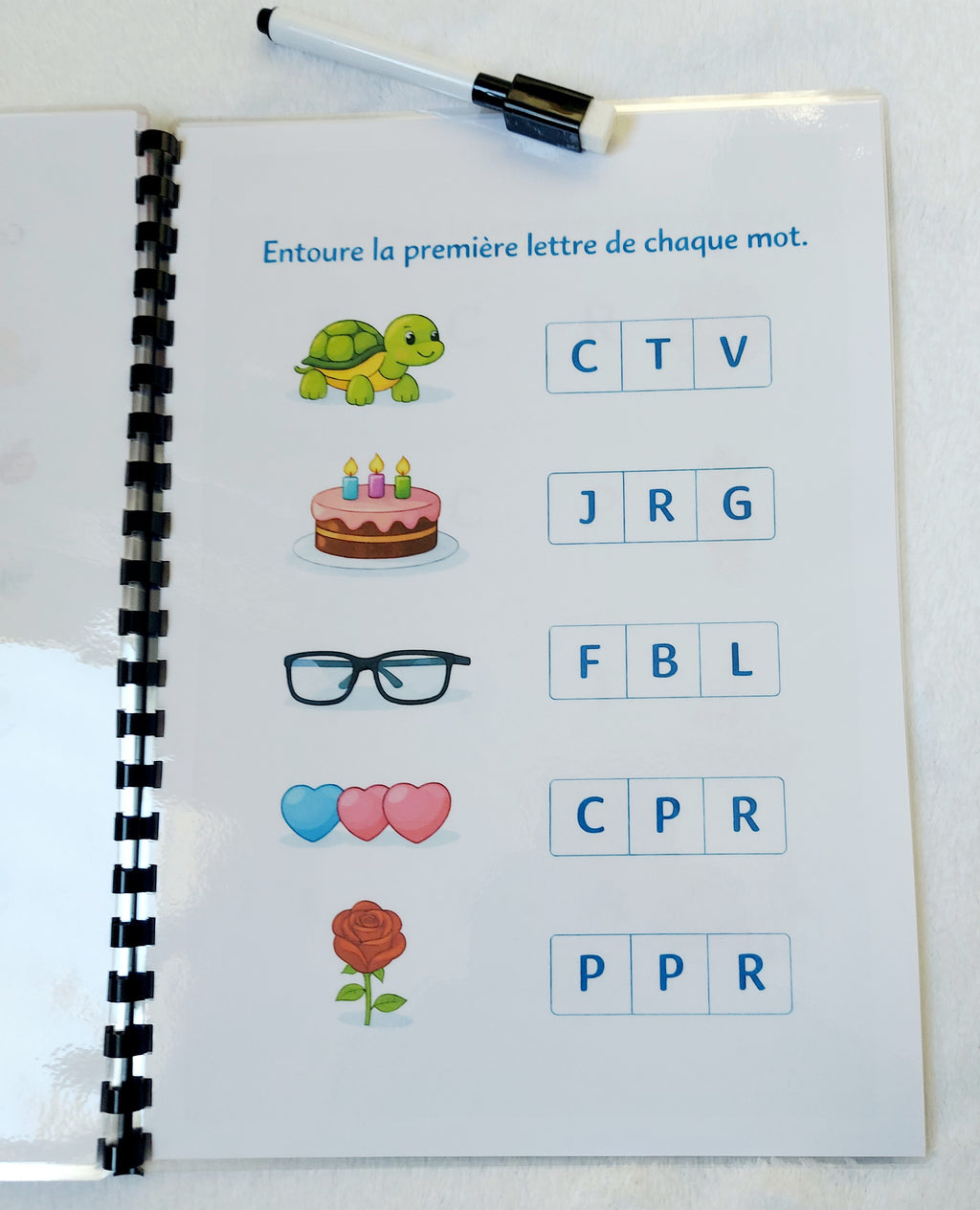 Livret d’activités Grande Section (5-6 ans) – Apprentissage ludique et réutilisable