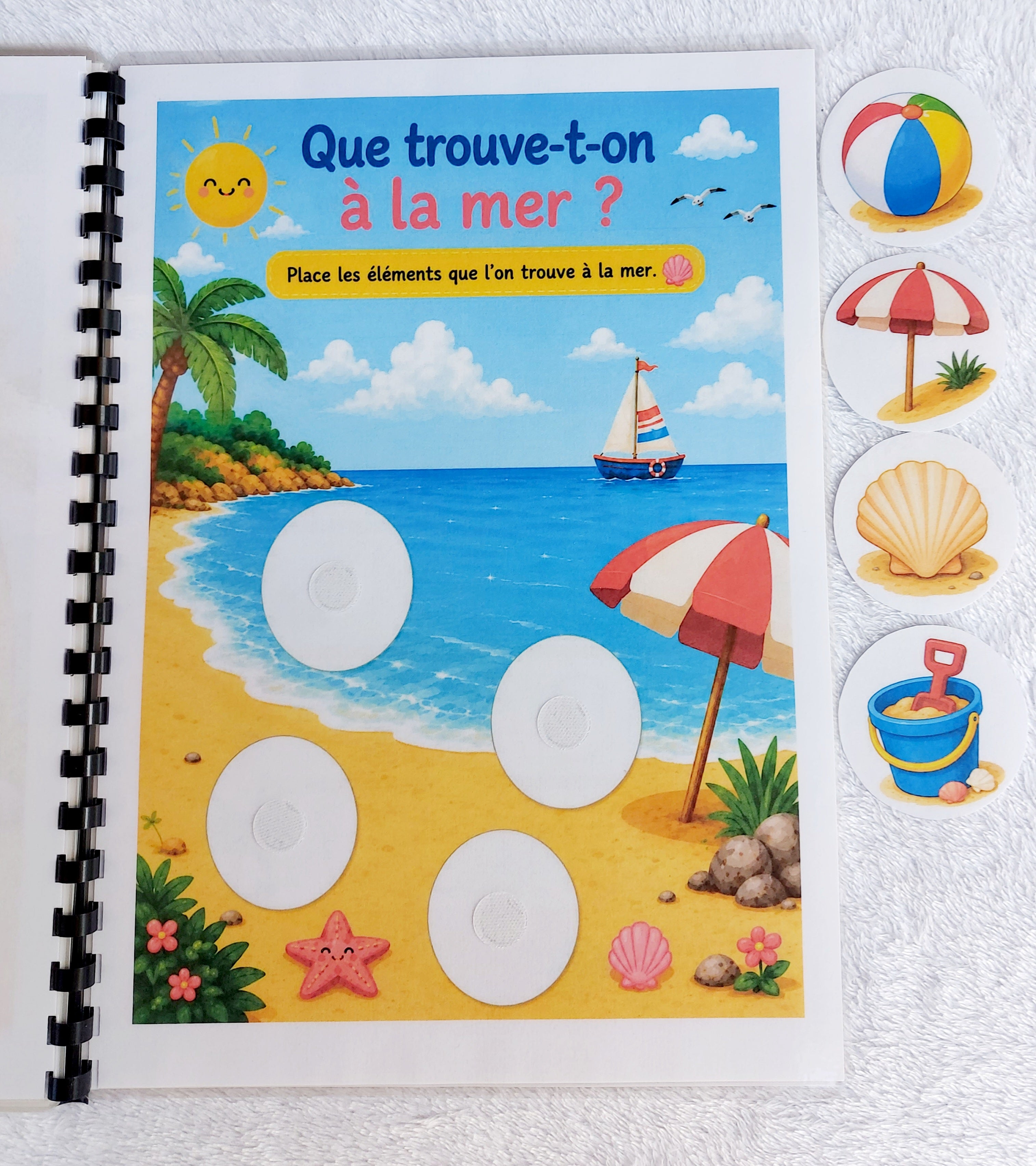 MON LIVRET DES VACANCES D'ÉTÉ – 2/3 ANS ☀️🏖️
