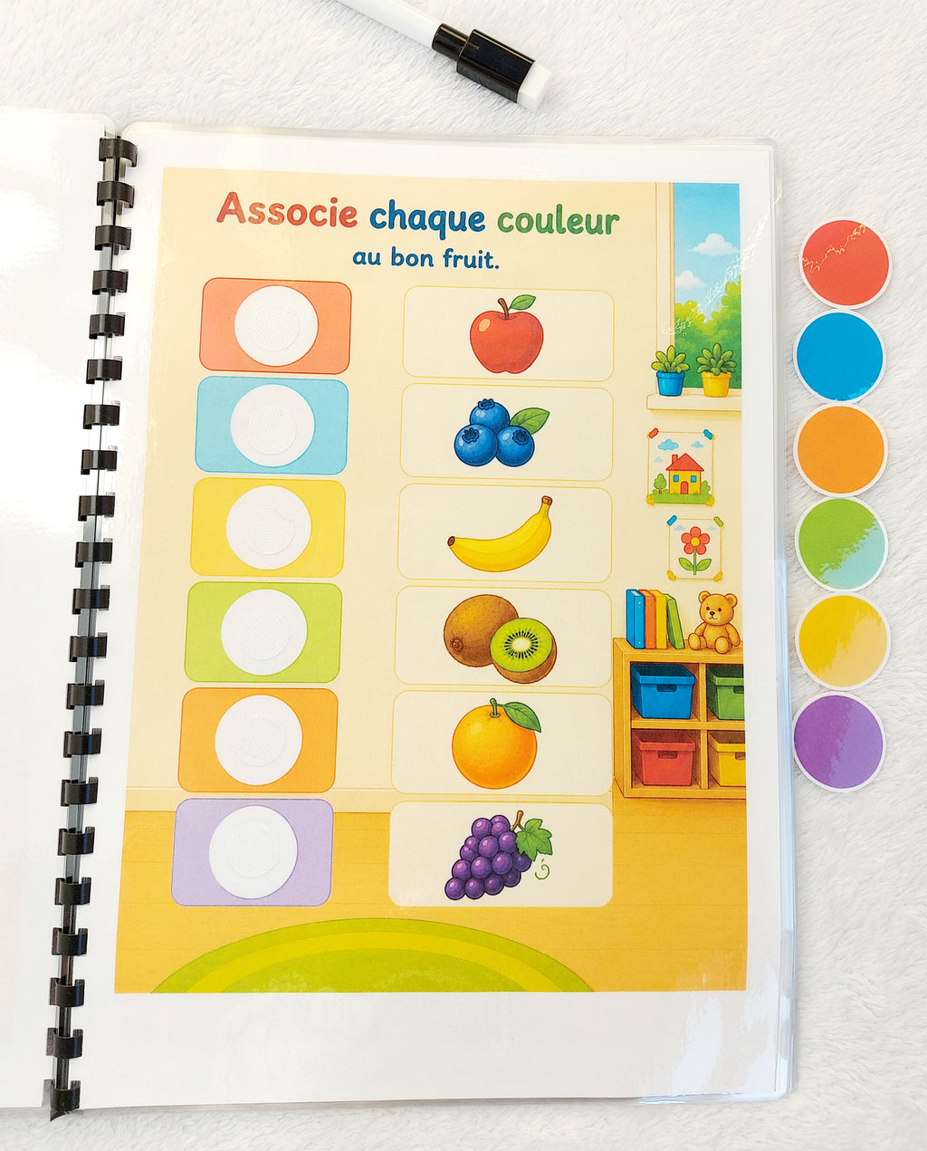 En route vers la maternelle – Livret d'activités réutilisable dès 2 ans