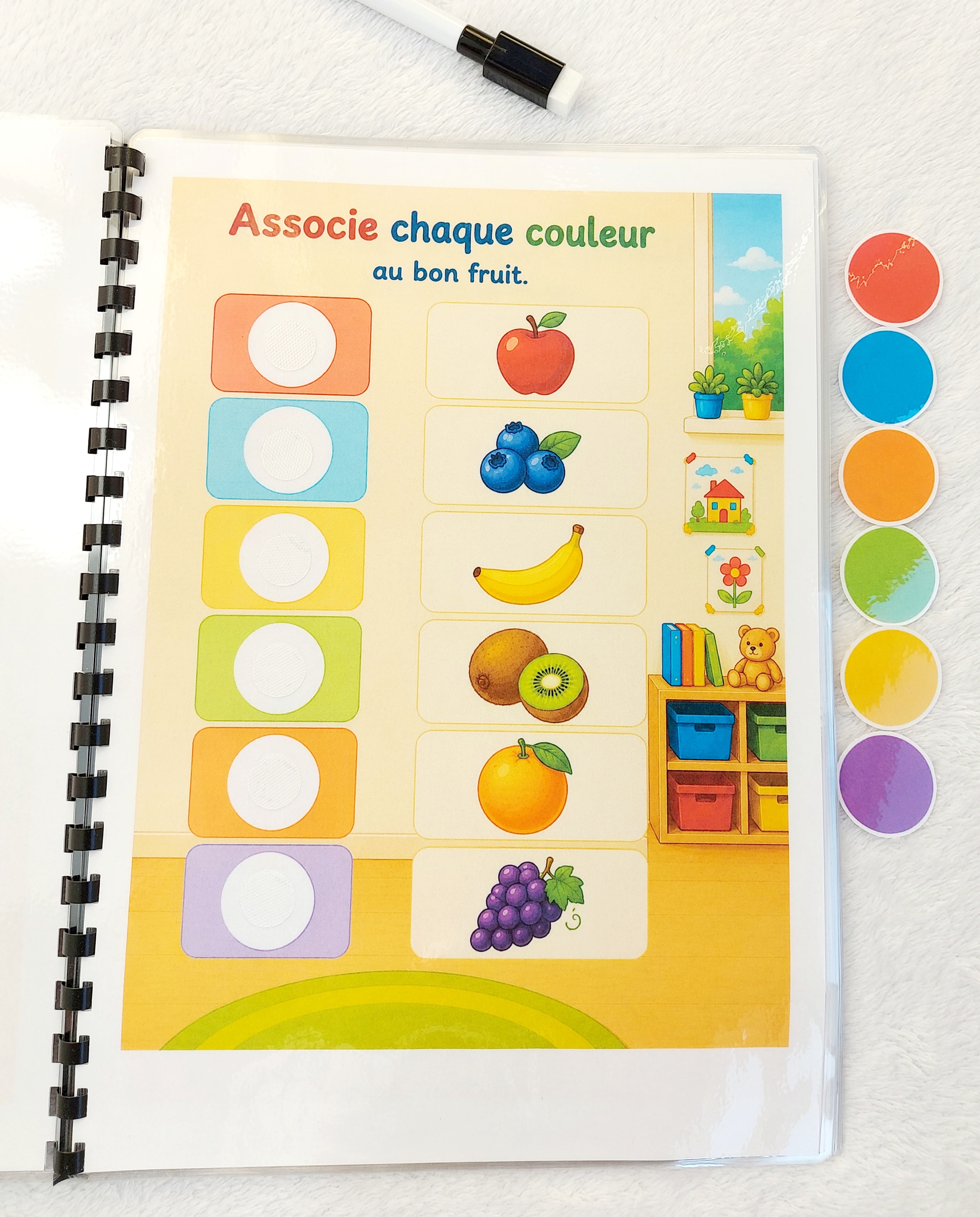 En route vers la maternelle – Livret d'activités réutilisable dès 2 ans