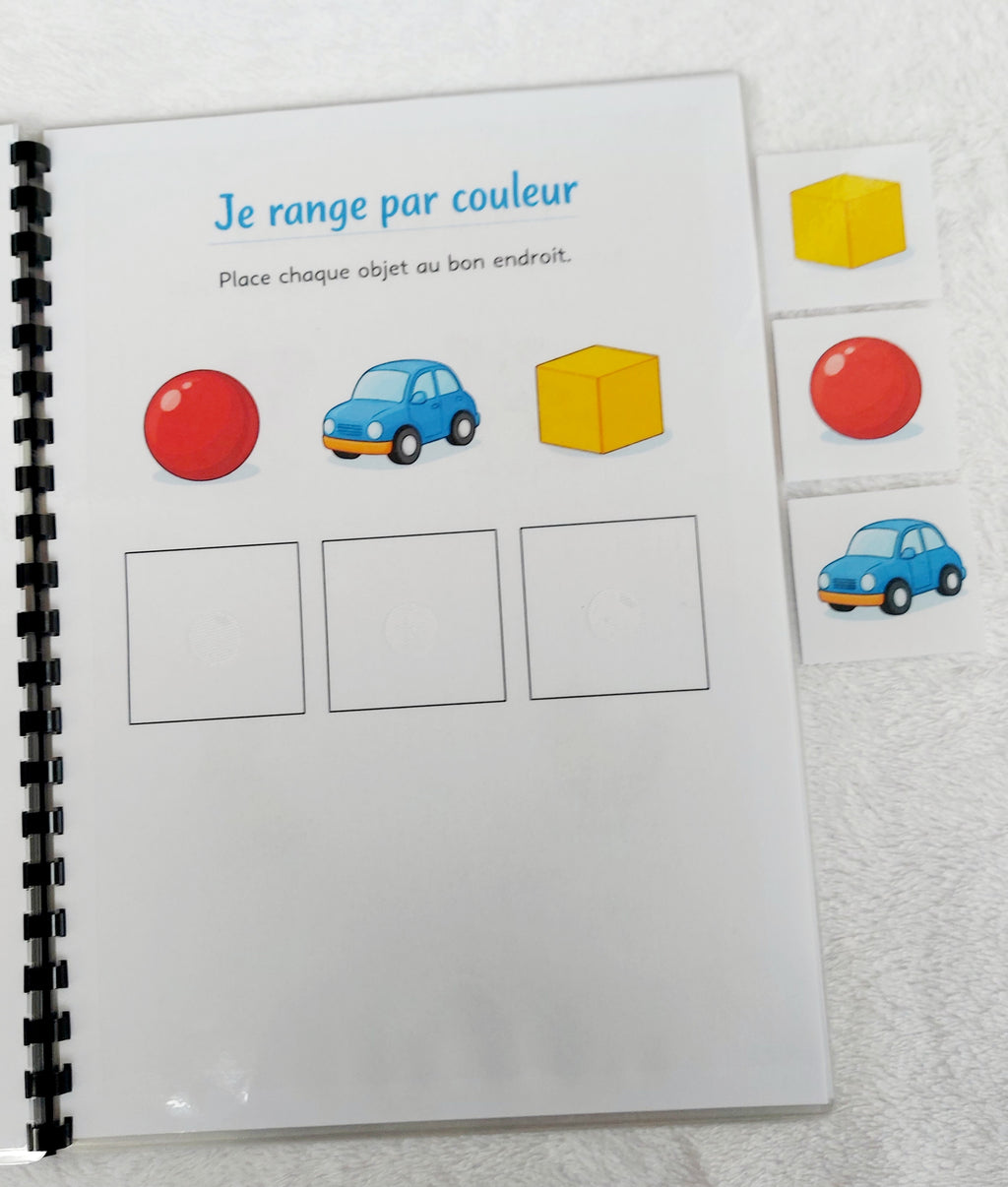 Je Découvre – Livret d'Activités Réutilisable dès 18 mois
