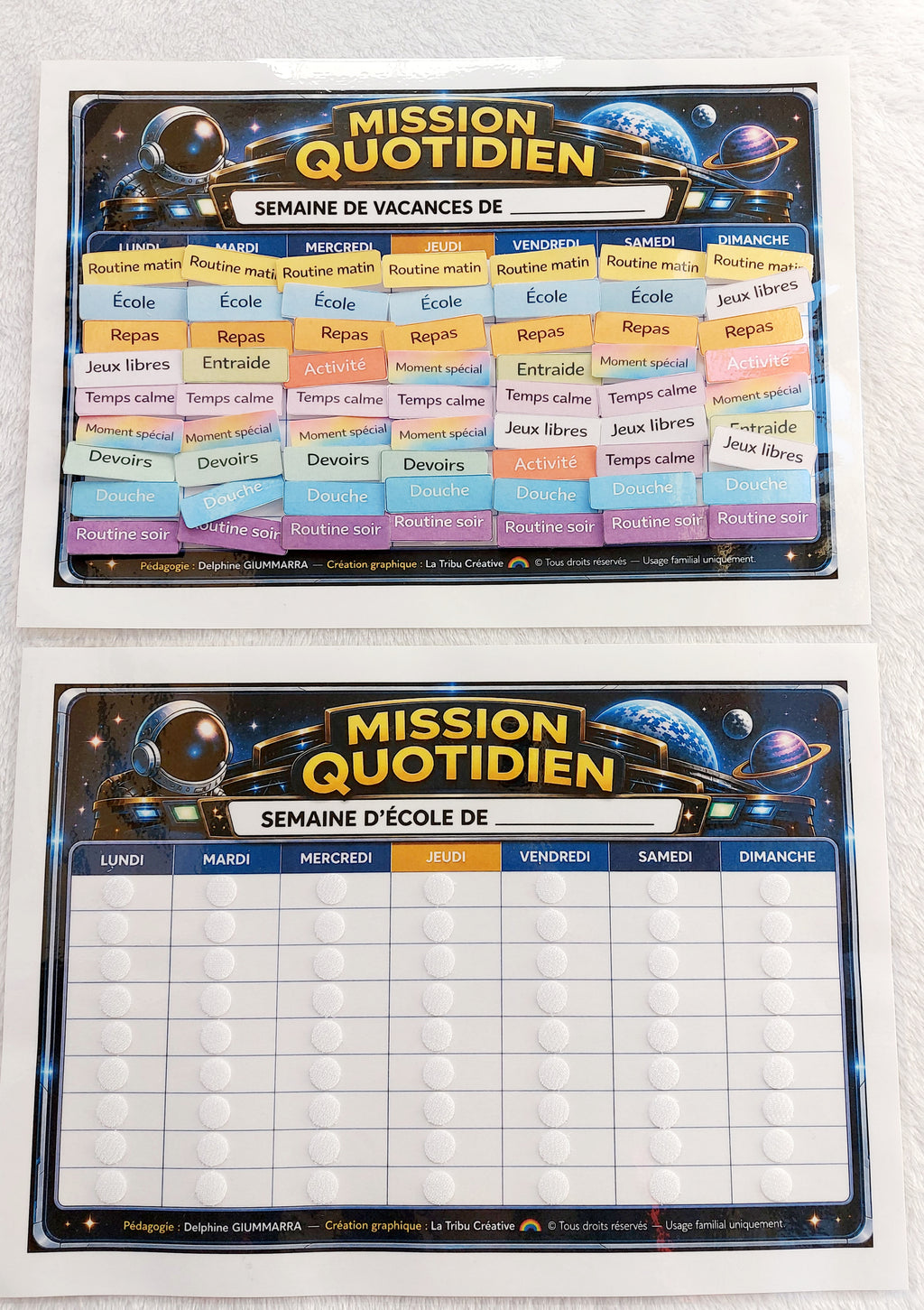 PACK ASTRONAUTE 9/12 ans