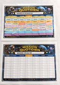 LOT PLANNINGS DU QUOTIDIEN ASTRONAUTE 9/12 ANS